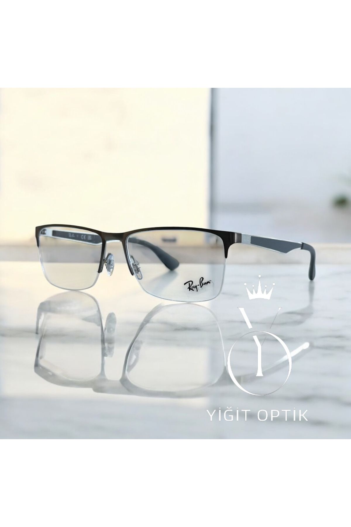 Ray-Ban Rb6335 2855 58-17-150 mavi ışık korumalı gözlük ( BÜYÜK YÜZLER İÇİN )