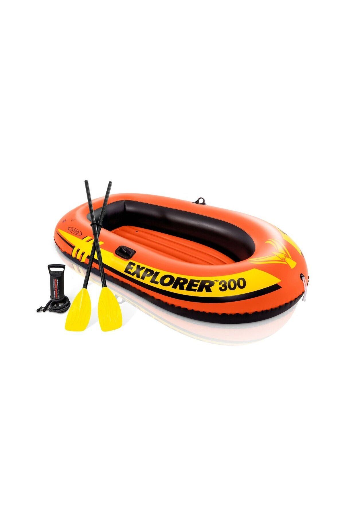 NillyToys IB58332 Intex Explorer Bot 300 Set (Kürek-Pompa) 211x117x41 cm