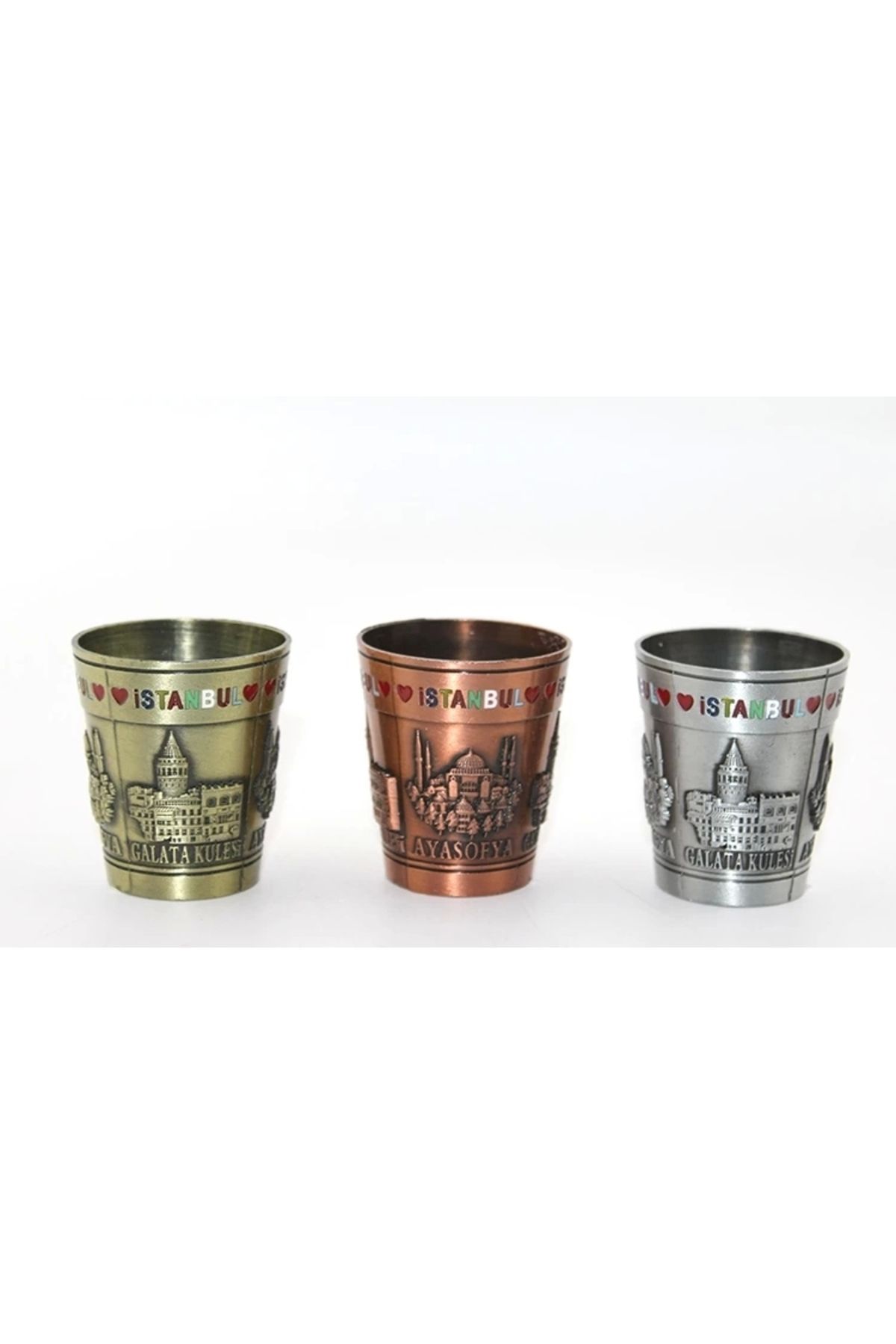 ShopNova Metal İstanbul Yöresel Shot Bardak Alk3353