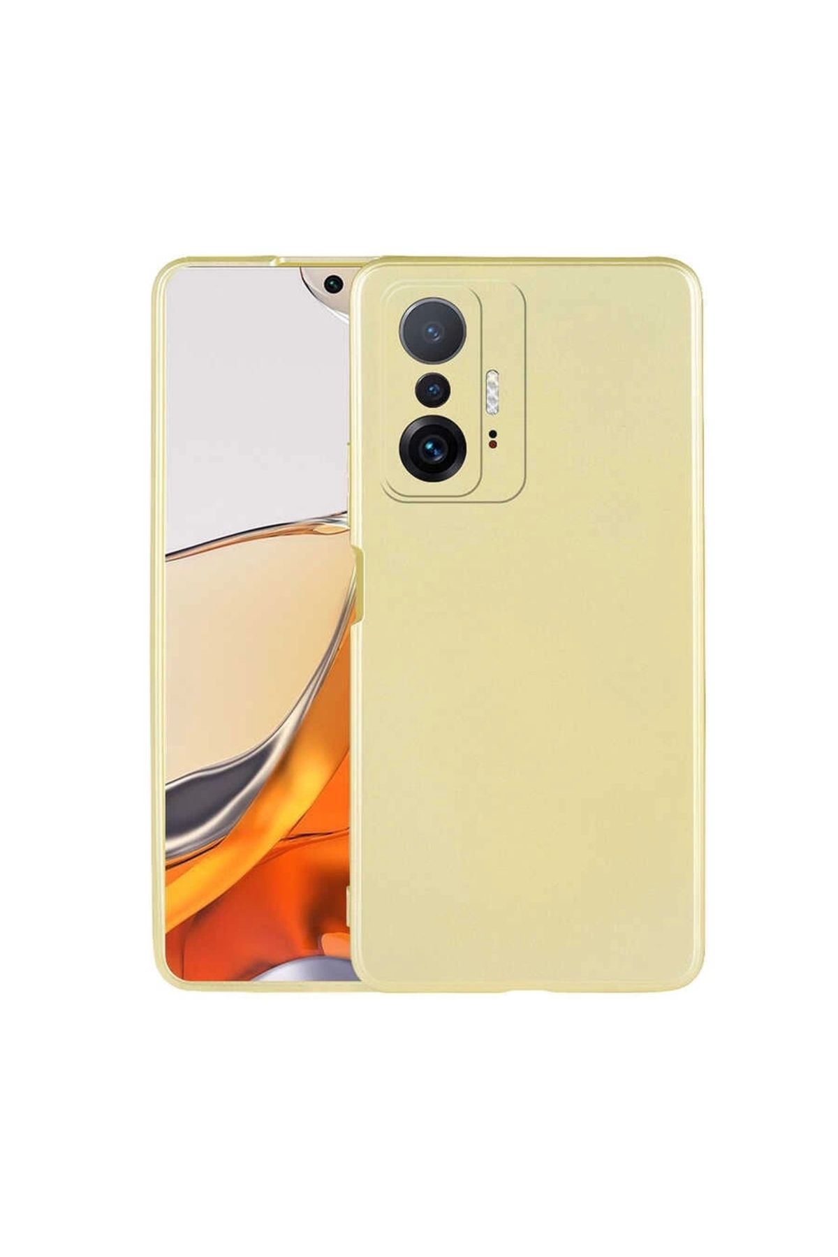 SBY TEKNOLOJİ Xiaomi Mi 11T 5G Uyumlu Kılıf Pürüzsüz Premier Silikon Kapak
