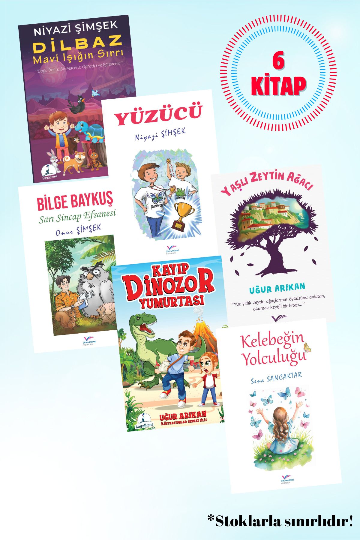 Umut Atölyesi Yayıncılık 3. Sınıf ve 4. Sınıf Hikaye Kitabı Seti (6 Kitap)