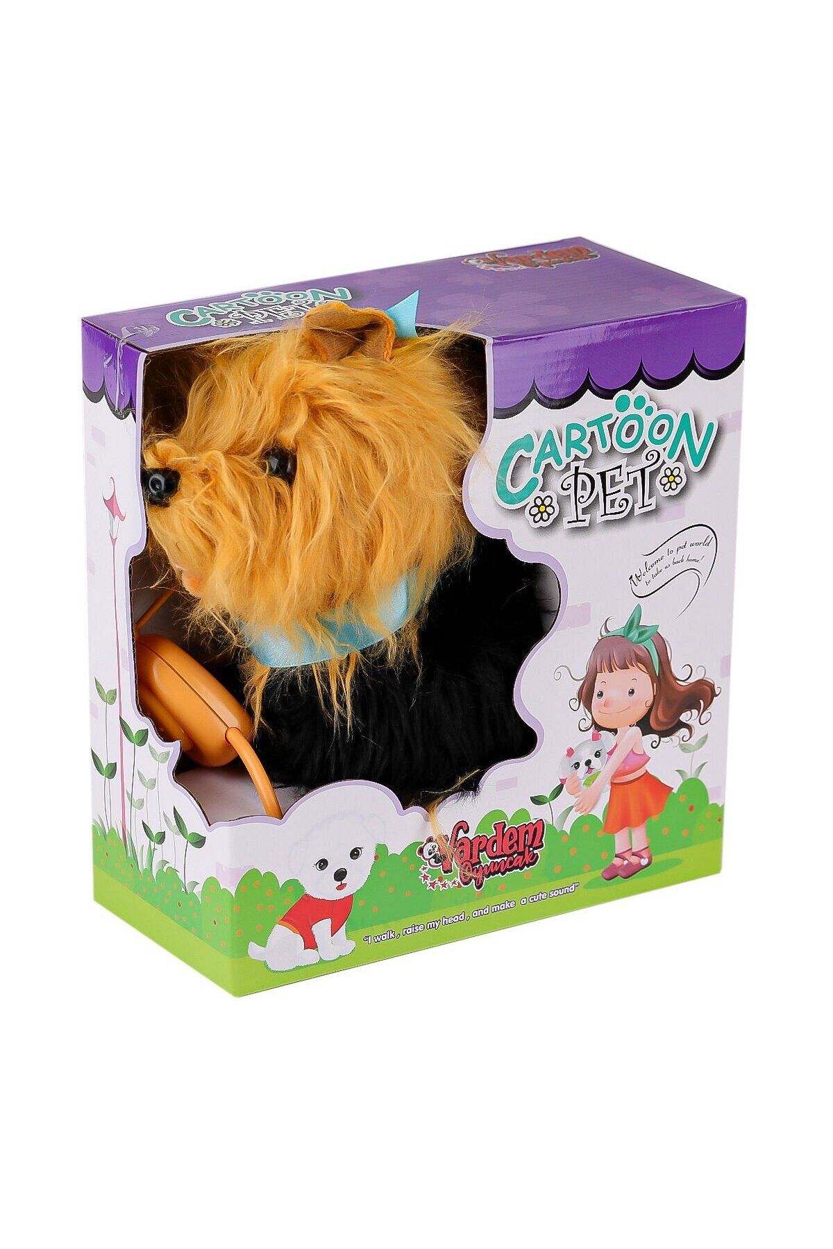 NillyToys PFTB267 Yürüyen Tasmalı Peluş Köpek