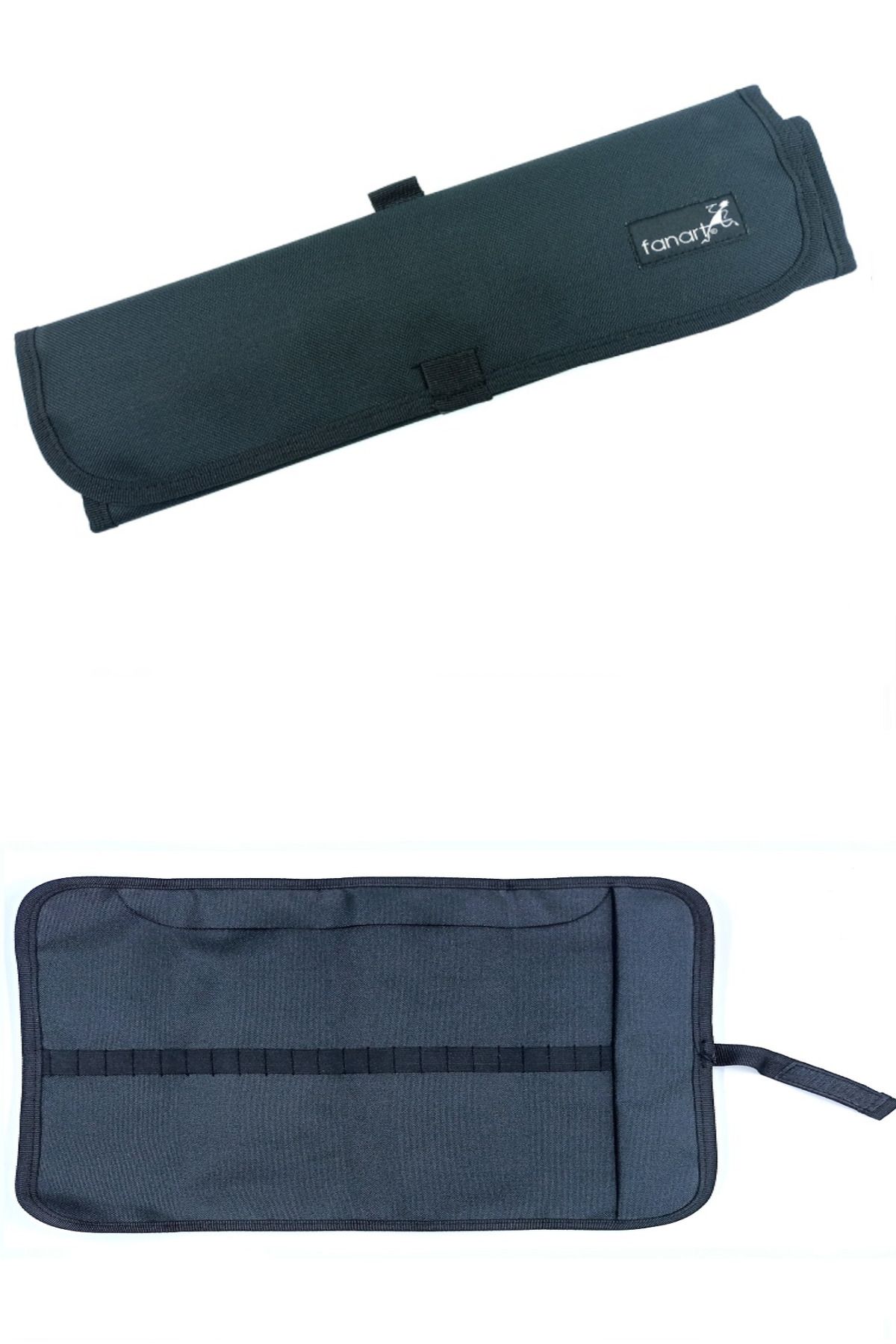 GLANCE Fanart Academy Soft Katlamalı Fırçalık Siyah 25CM