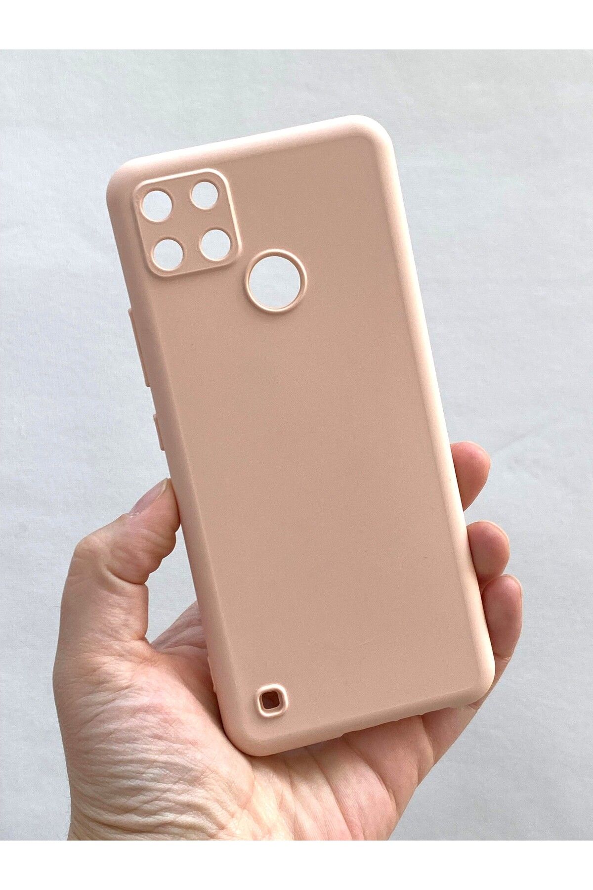 Vip Case Realme C21Y - Silikon Darbe Emici Klasik Korumalı Rubber Kılıf