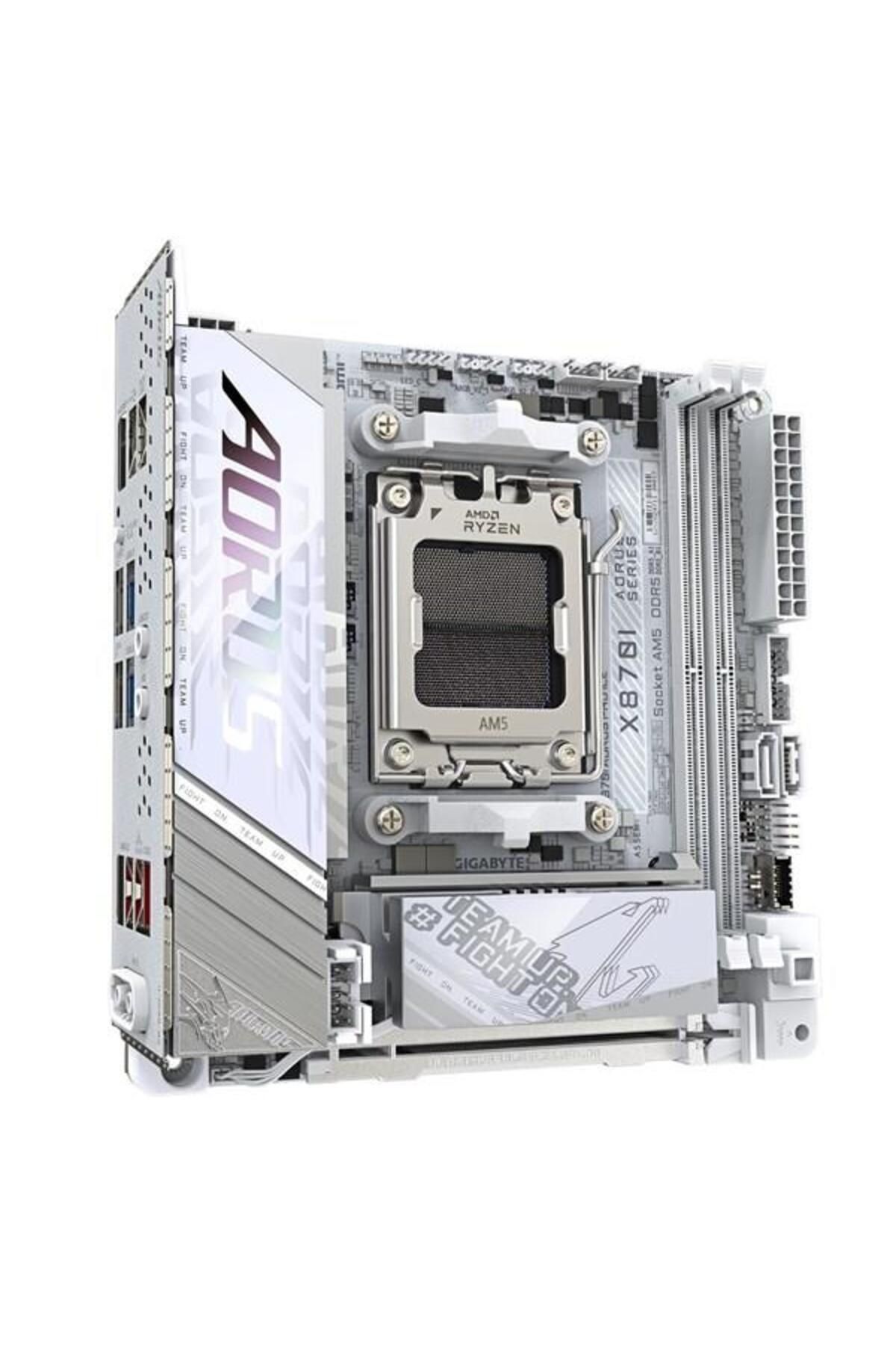 Gigabyte-X870I Aorus Pro Ice Wifi7 Ddr5 Hdmi-Dp Usbc Pcie 5.0 Am5 Mitx 3