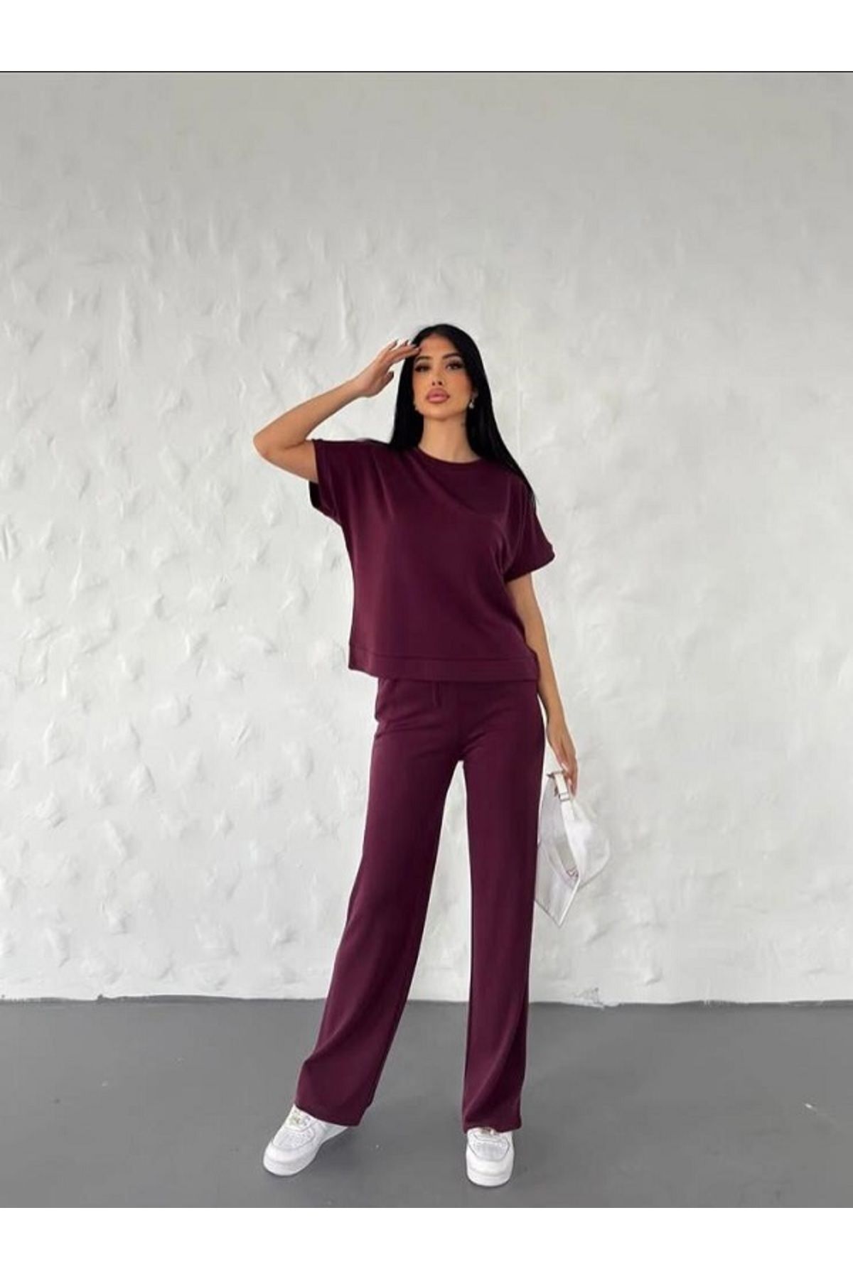Gökkuşağı modal alt üst takım 1083
