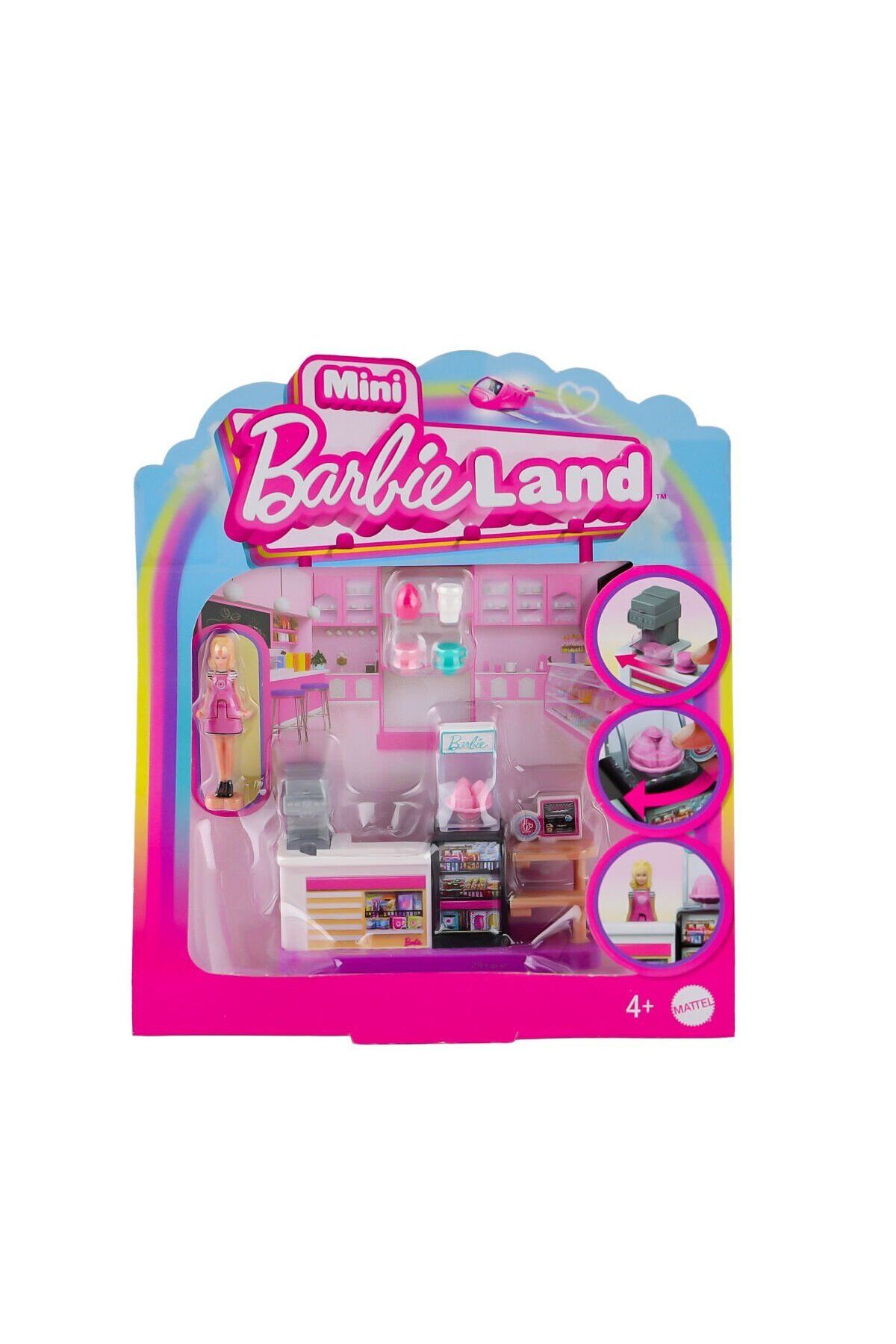 NillyToys JCR29 Mini Barbieland Bebek ve Oyun Seti Serisi