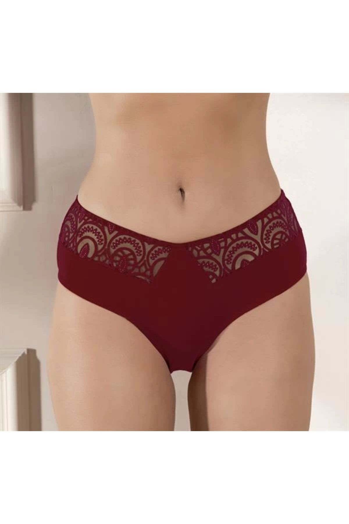Miravm Slip Külot Bordo
