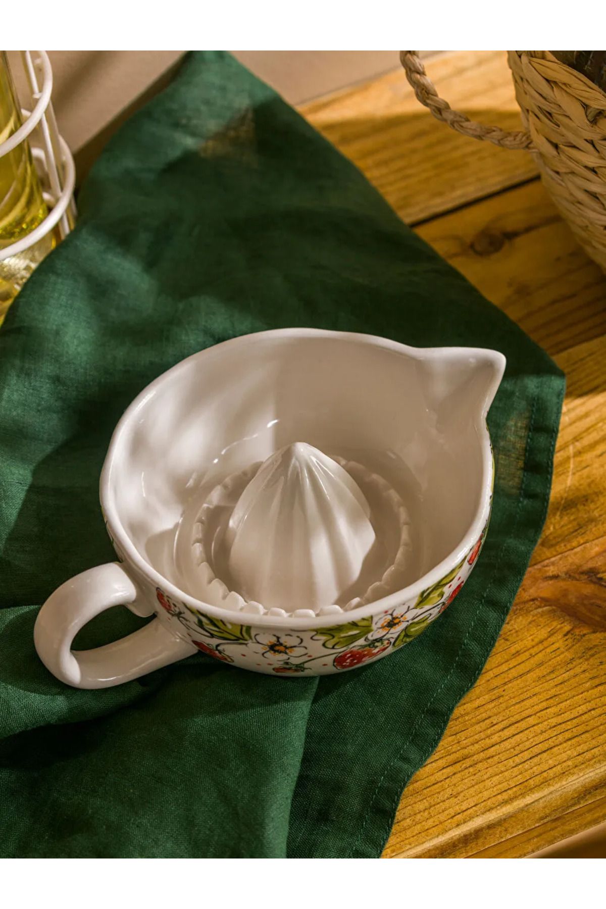 LC Waikiki-Lcw Home Printed Ceramic Lemon Squeezer 3