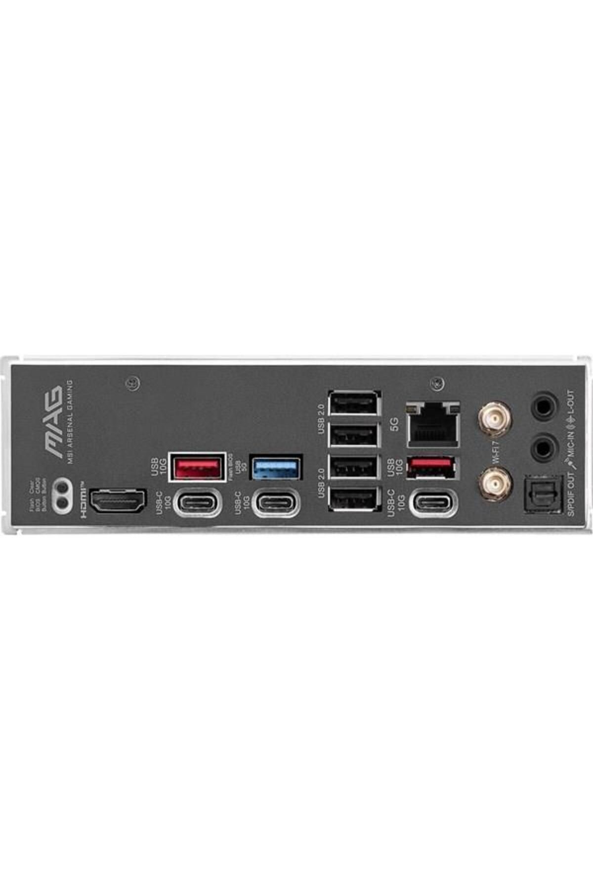 MSI-Mag B850 Tomahawk Max Wifi7 Ddr5 Hdmi-Dp Pcie 5.0 Am5 Atx 7