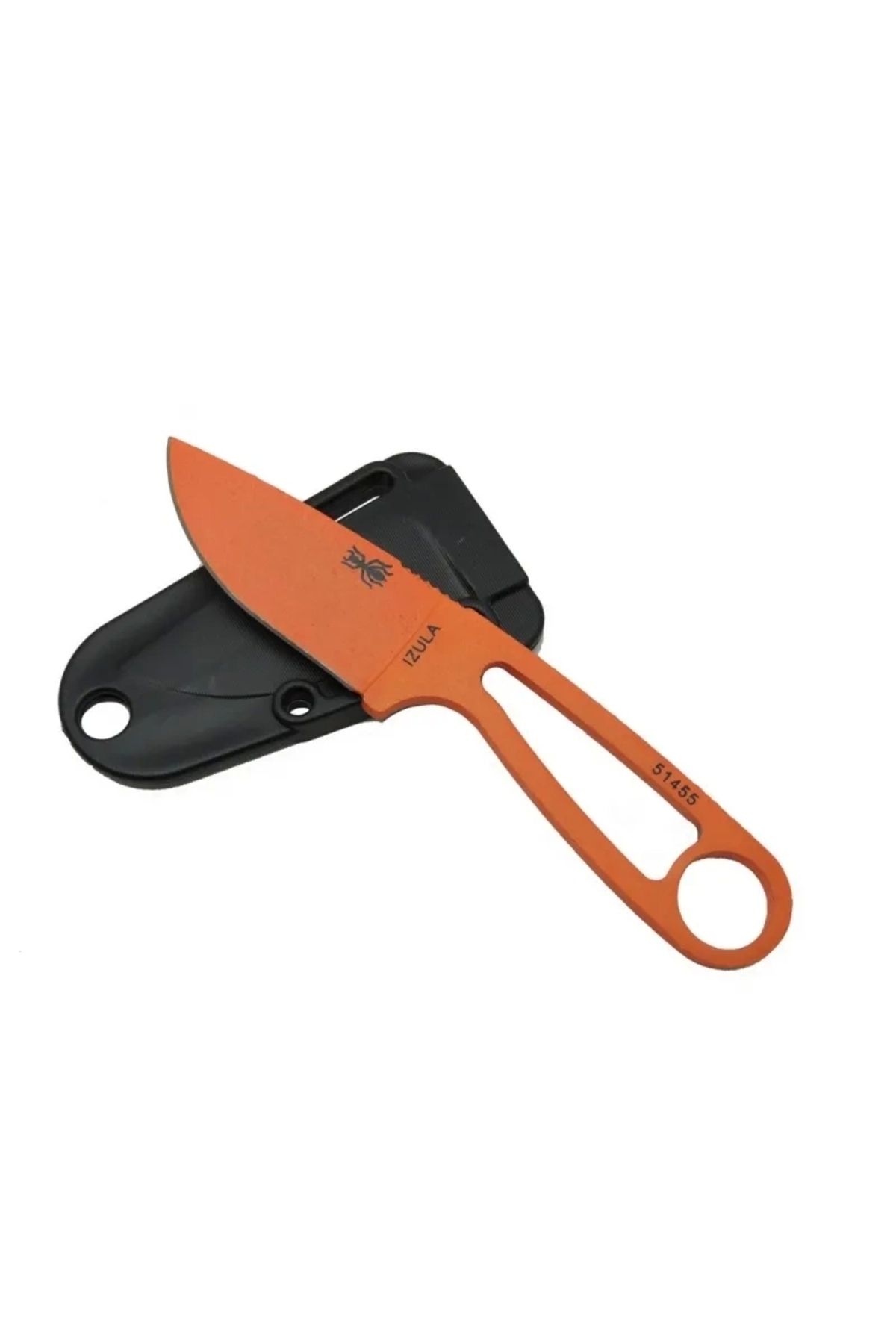 ShopNova İzula Esee 51455org Turuncu Kamp Bıçağı 16 Cm - Komple Metal, Plastik Kılıflı