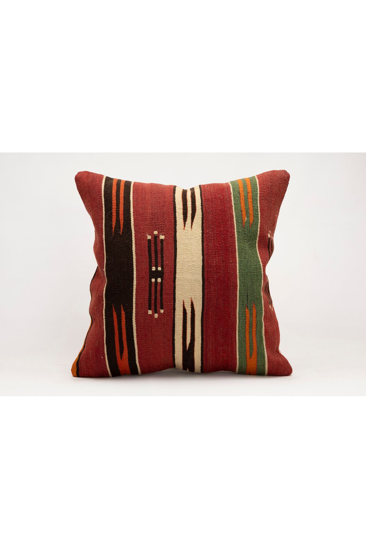 Kilim Whole Sale El Yapımı Kilim'den Yapılmış Yastık Kırlent Kılıfı, 50x50 cm