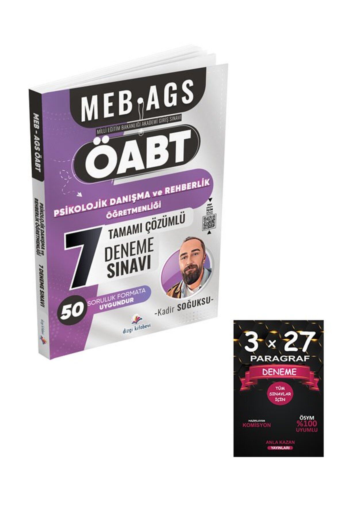 Anla Kazan Yayınları Dizgi Kitap ÖABT MEB-AGS Psikolojik Danışma ve Rehberlik Öğretmenliği 7 Deneme Çözümlü+AnlaKAzan PA