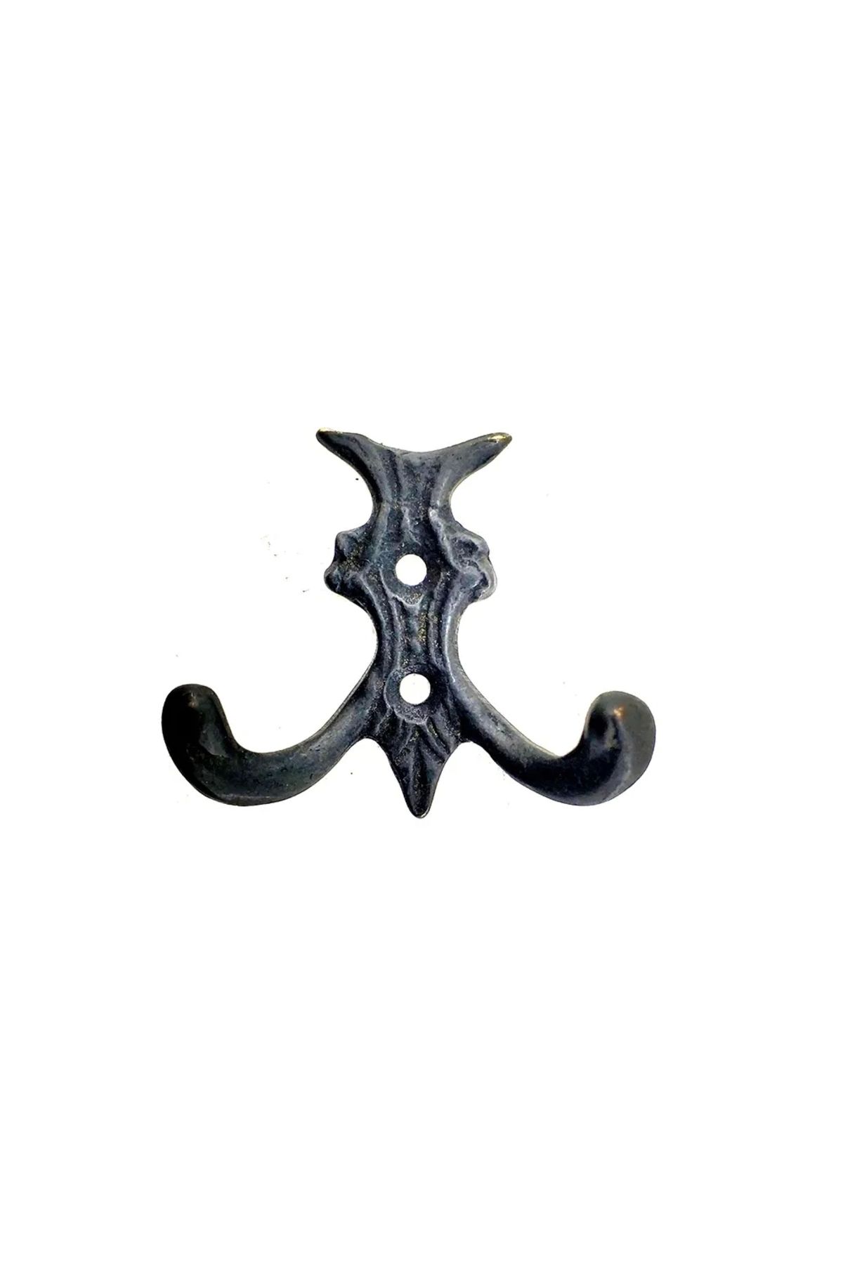 ShopNova Antika Tarz Dekoratif Pirinç Koç Çiftli Askı - 50x55mm, Oksit