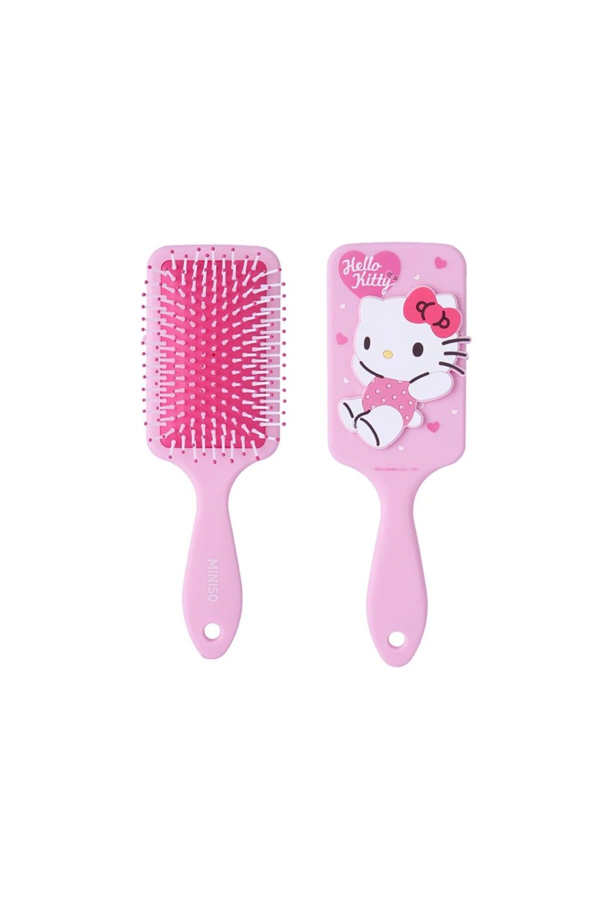Miniso Sanrio Lisanslı Pembe Serisi Dolgulu Masaj Fırçası (Hello Kitty)
