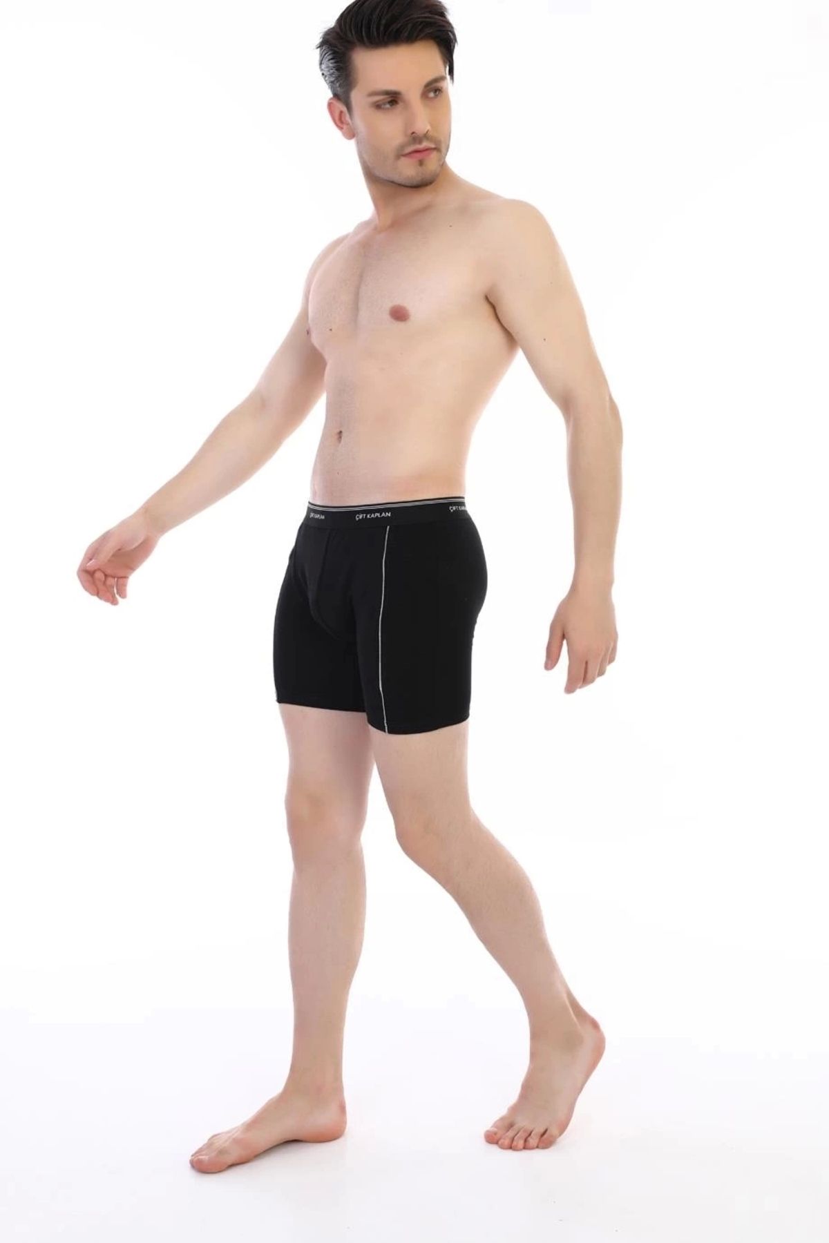 Miravm Çift Kaplan 880 Elastanlı Erkek Boxer