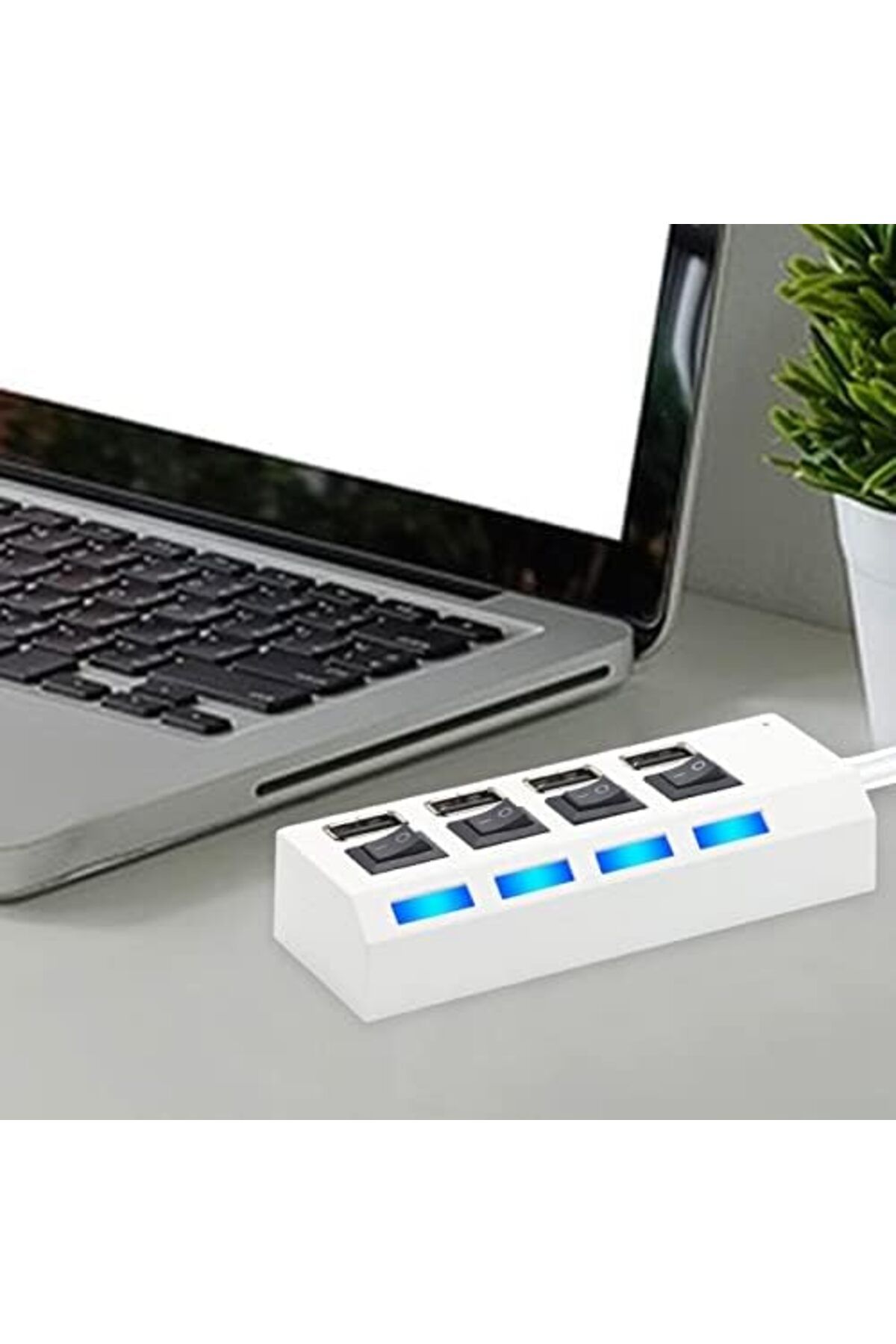Others-Multi USB Port from Yiring Eve, 4-Port USB2.0 Splitter with Individual Switch - Multi-port Expander 6