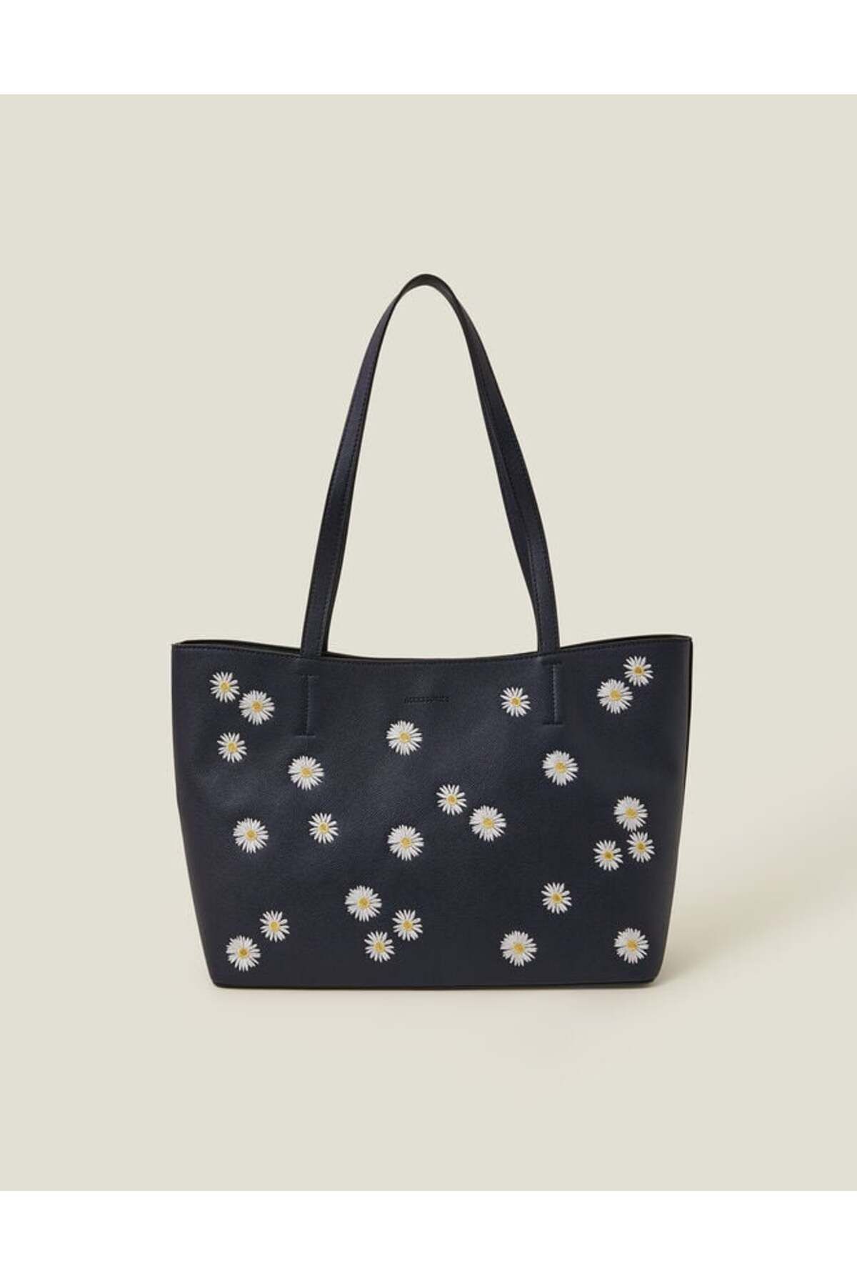 Accessorize Papatya Desenli Tote Çanta