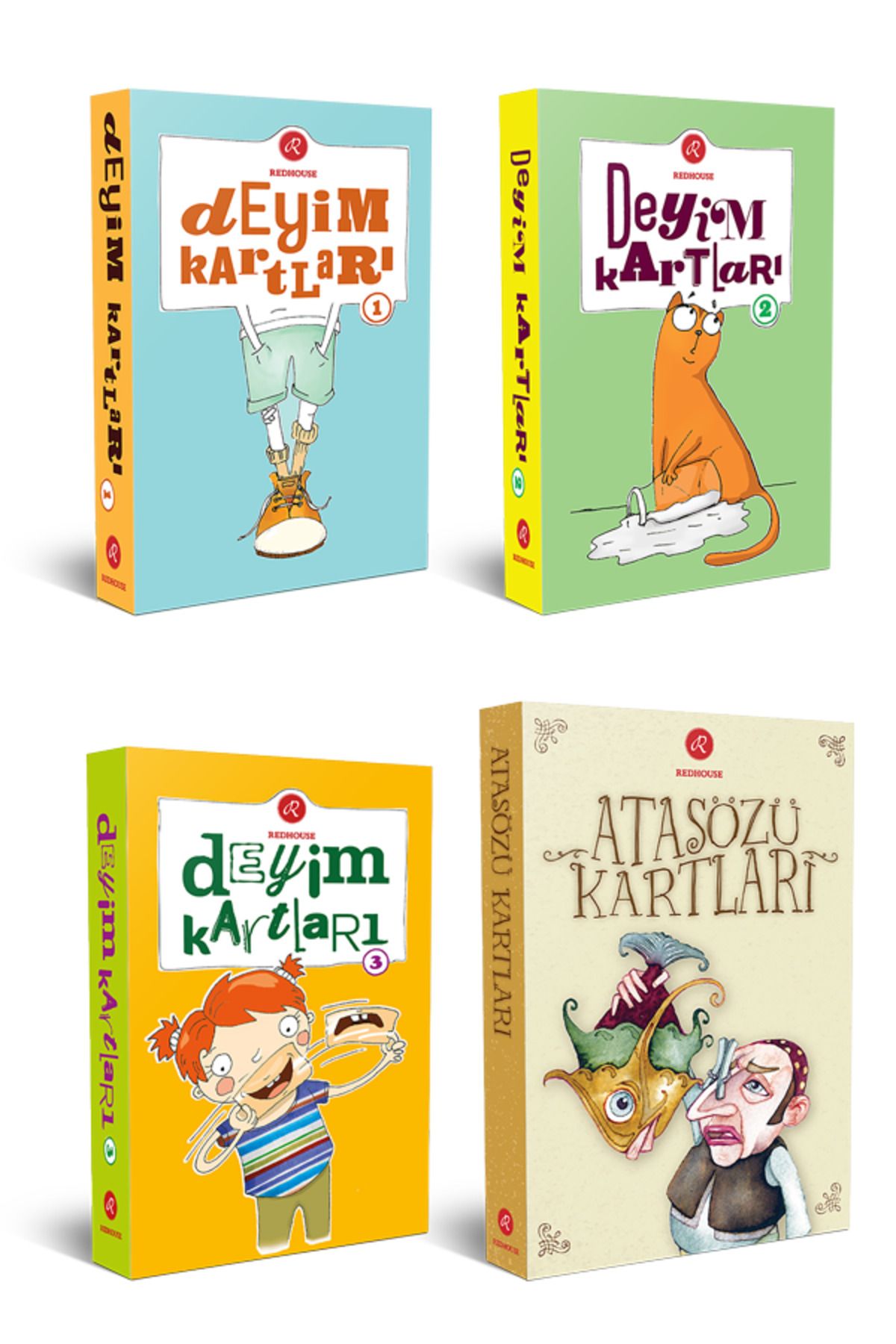 Redhouse Kidz Yayınları Deyim ve Atasözü Kartları