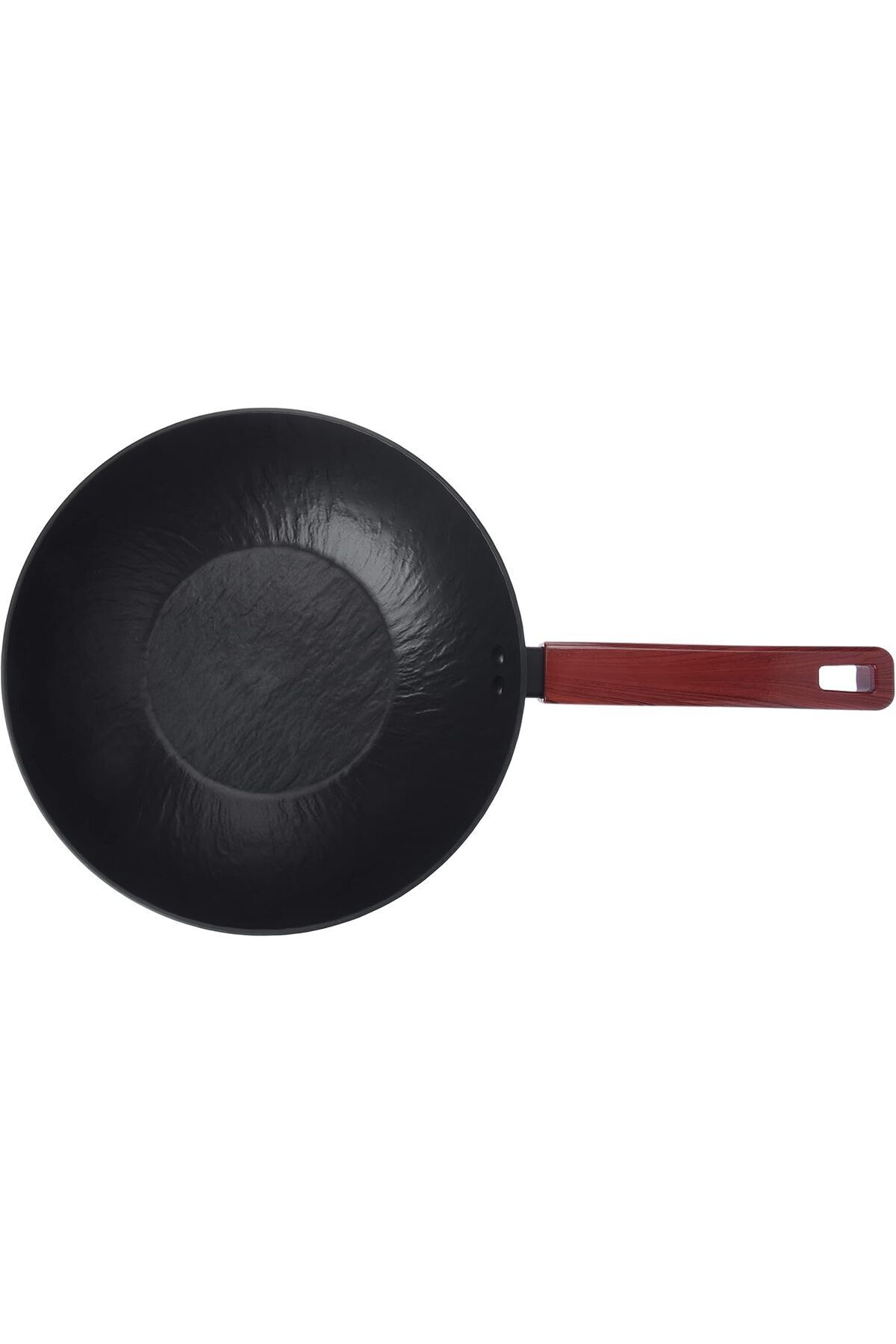ALSAIF-Rock Stone Non-stick Open Fry Pan From Al Saif Gallery, Amer Cook 28 Cm, Black, Aluminum 5