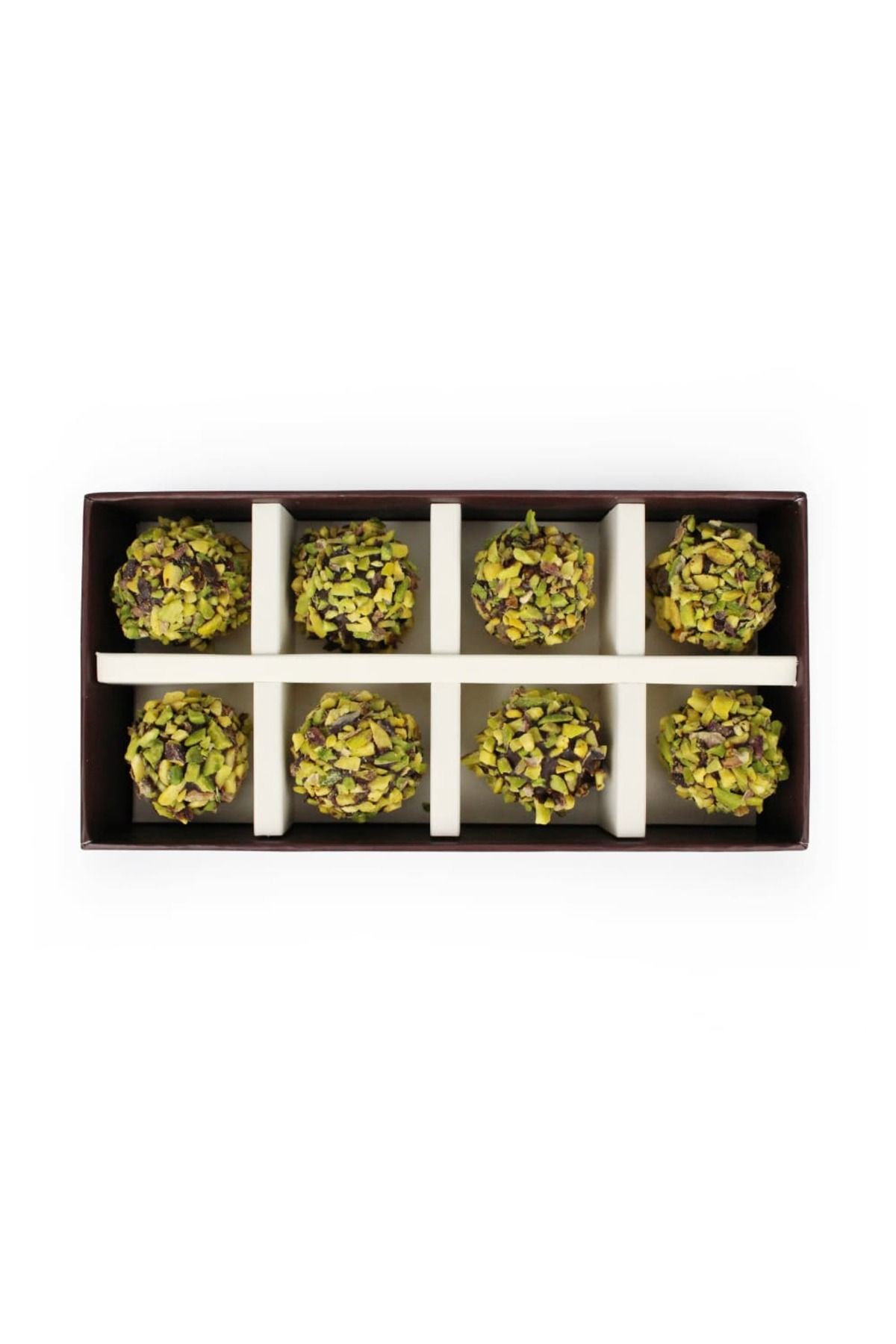 Juliette Artisan Chocolatier Antep Fıstıklı Bitter Çikolatalı Vegan Truffle 200 g.