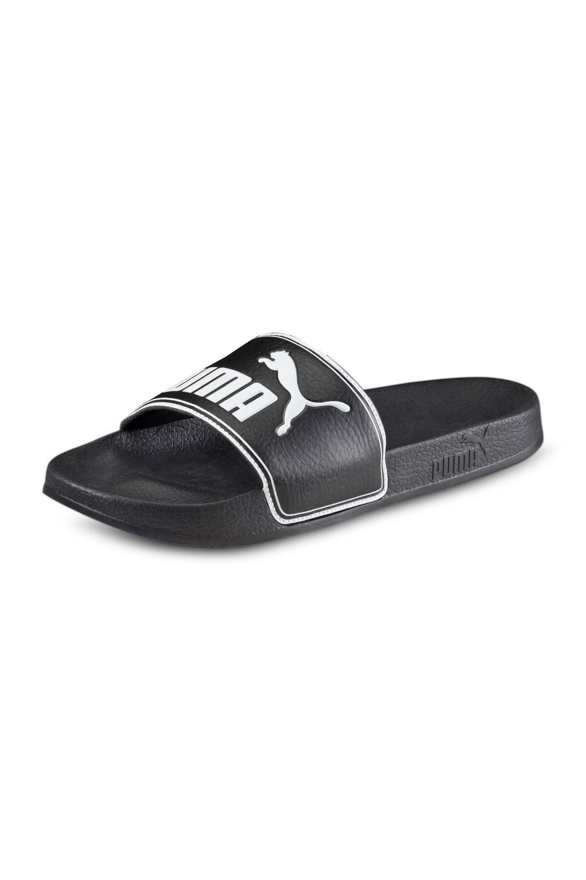 Puma-Unisex Leadcat Slide Sandals Sports Slippers - Black 1