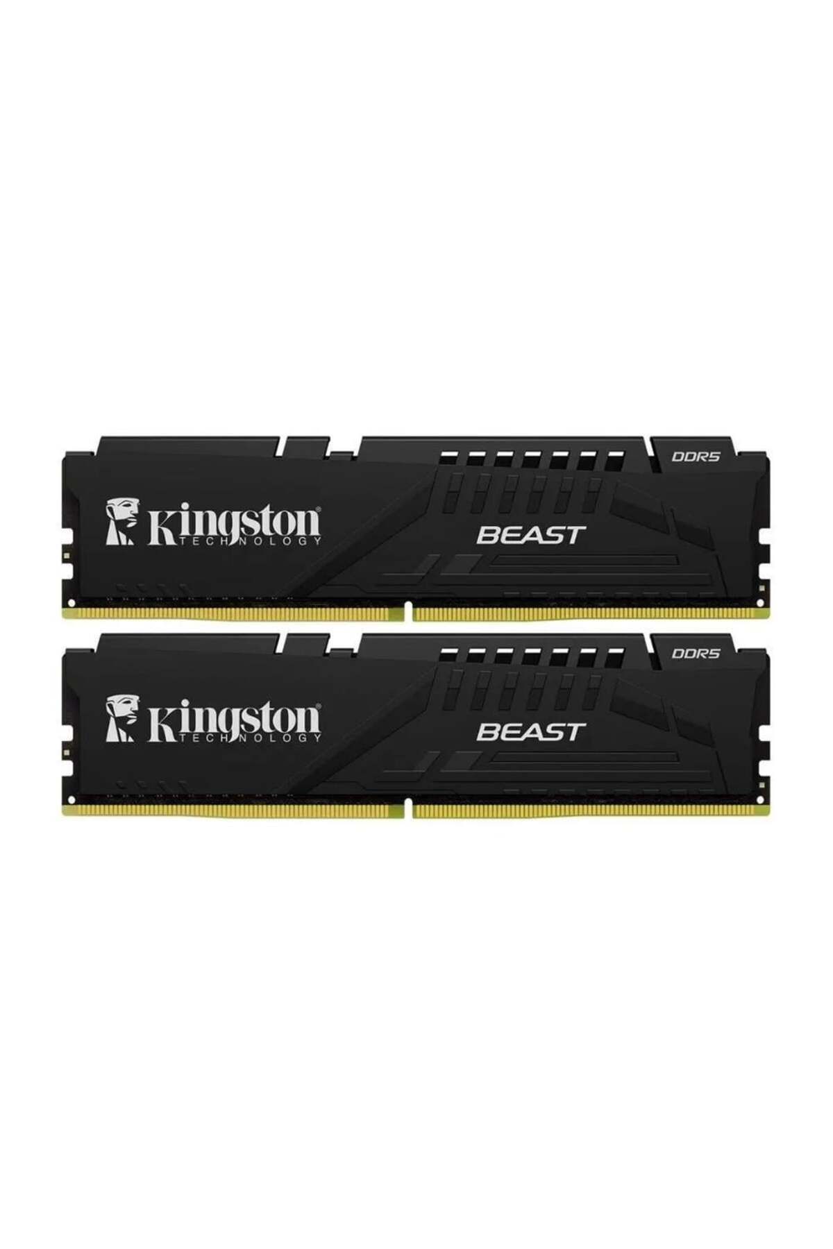 Kingston-Beast Kf552C36Bbek2-16Tr 16Gb (2X8) Ddr5 5200Mhz Cl36 Black Gaming Ram (Memory) 1