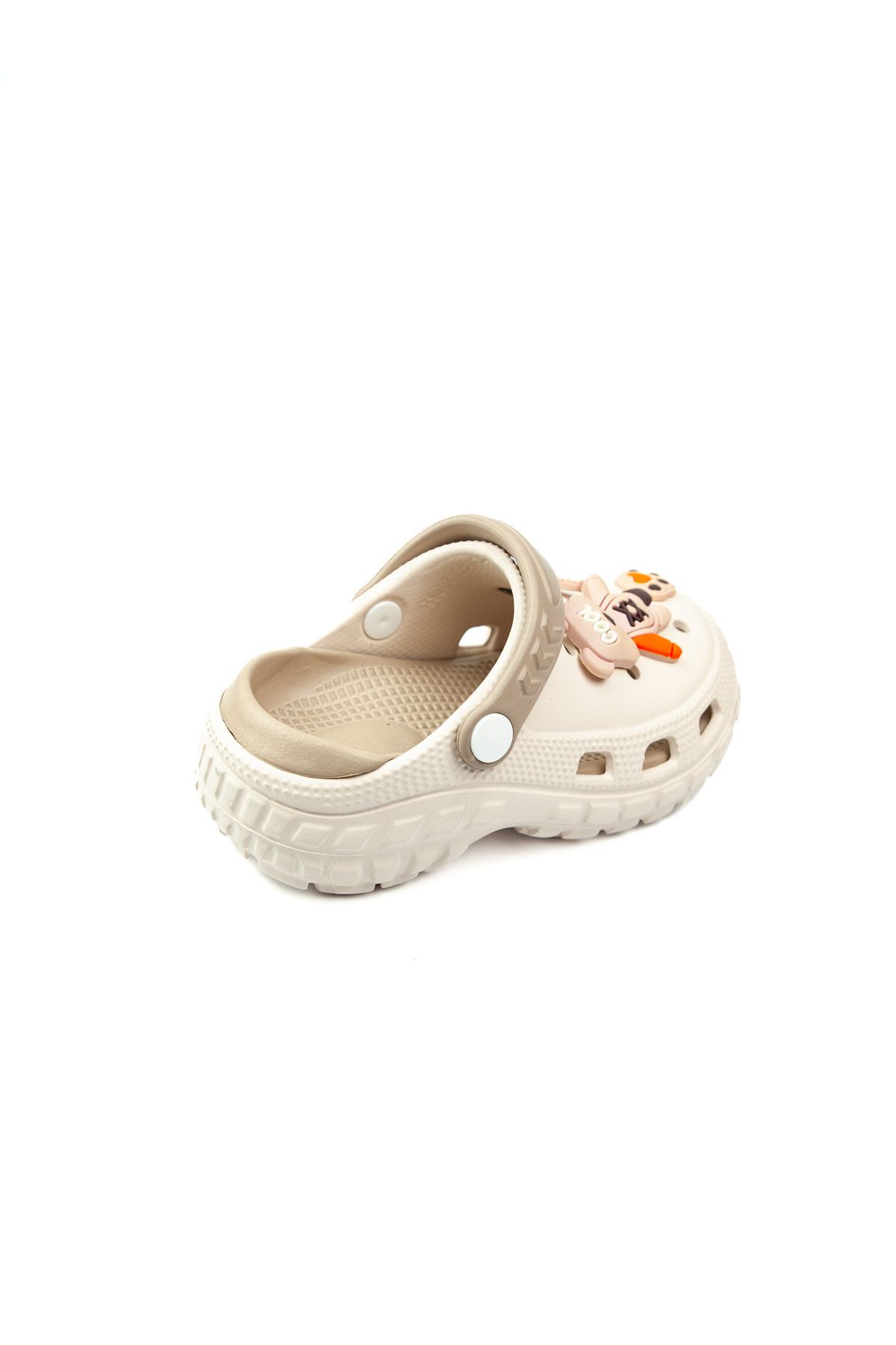 Twingo-960 Ecru Closed Children's Eva Slippers 4