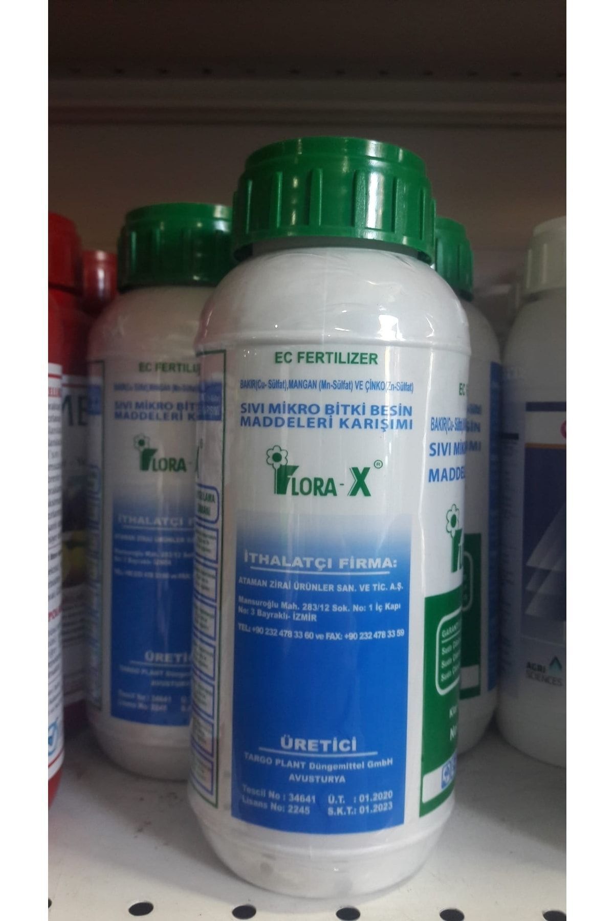 Flora x 600 gr Sıvı Mikro Bitki Besin Maddeleri Karışımı