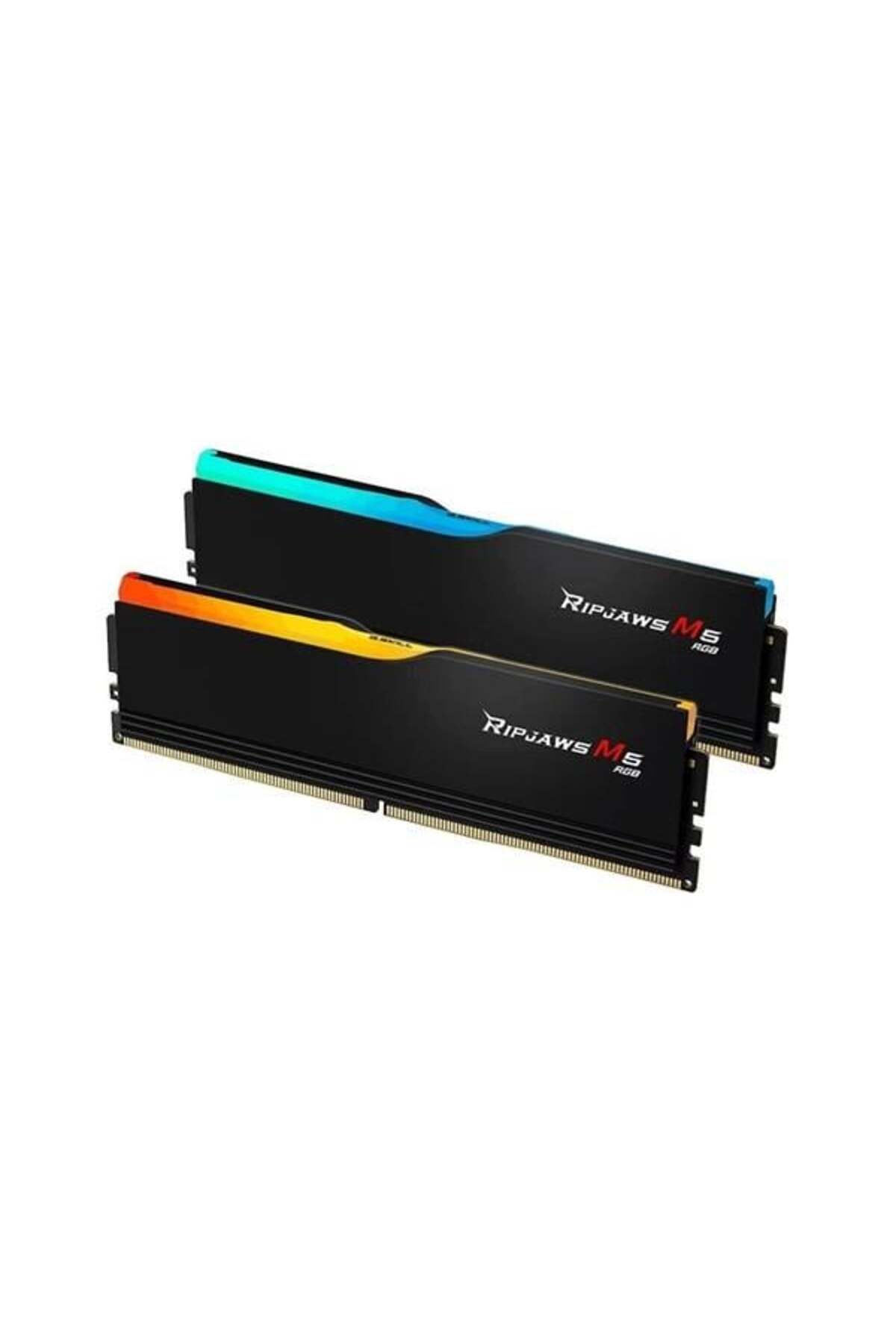 Arey-GSKILL 32GB (2X 16GB) DDR5 6000MHZ CL36 RGB DUAL KIT PC RAM RIPJAWS M5 F5-6000J3636F16GX2-RM5RK 2