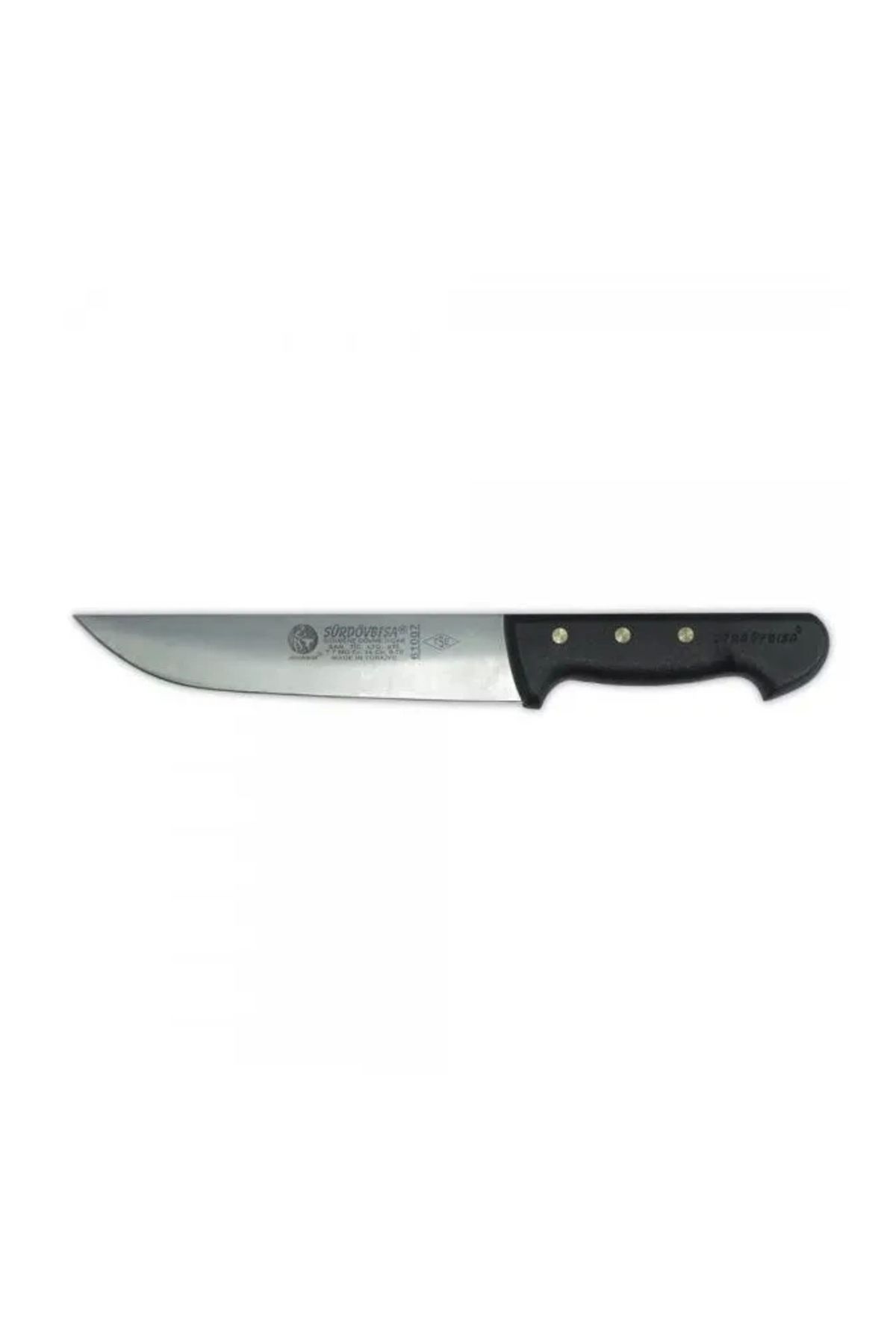 ShopNova Sürmene 61007 Kasap Bıçağı 18,5 Cm, Plastik Sap