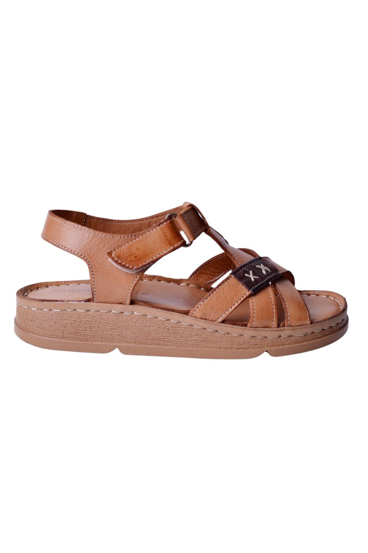 Mammamia D25YS-2440 Kadın Deri Sandalet
