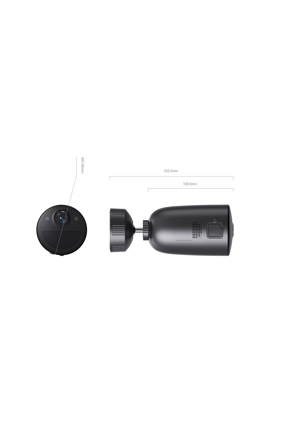 EZVIZ-EB3 4G LTE Solar-Powered Security Camera Kit – 2K, Wireless, 360° Coverage, PIR Motion Alerts 6