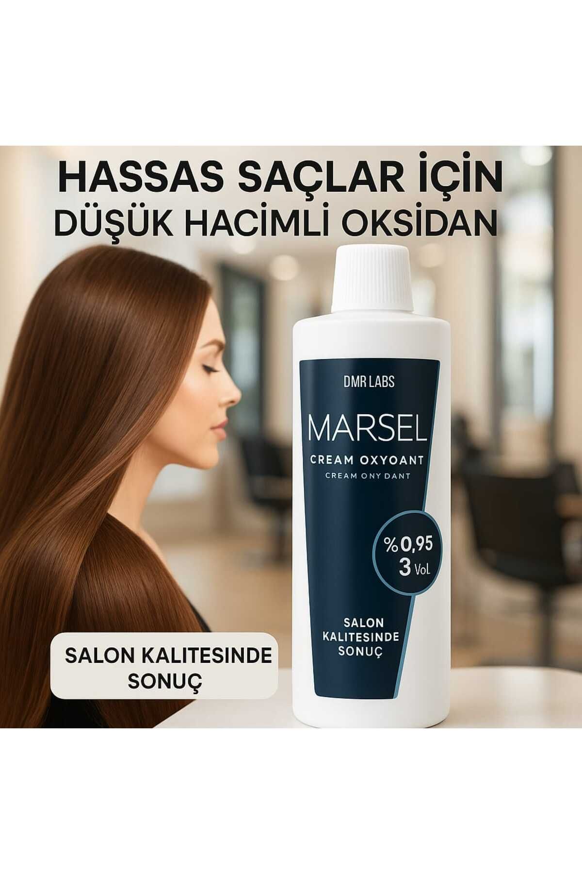 GROVİNG HAİR Marsel Cream Oksidan 3 Vol %0.95 | Saç Renginde Yumuşak Geçişler & Profesyonel Sonuçlar | 1000 ml