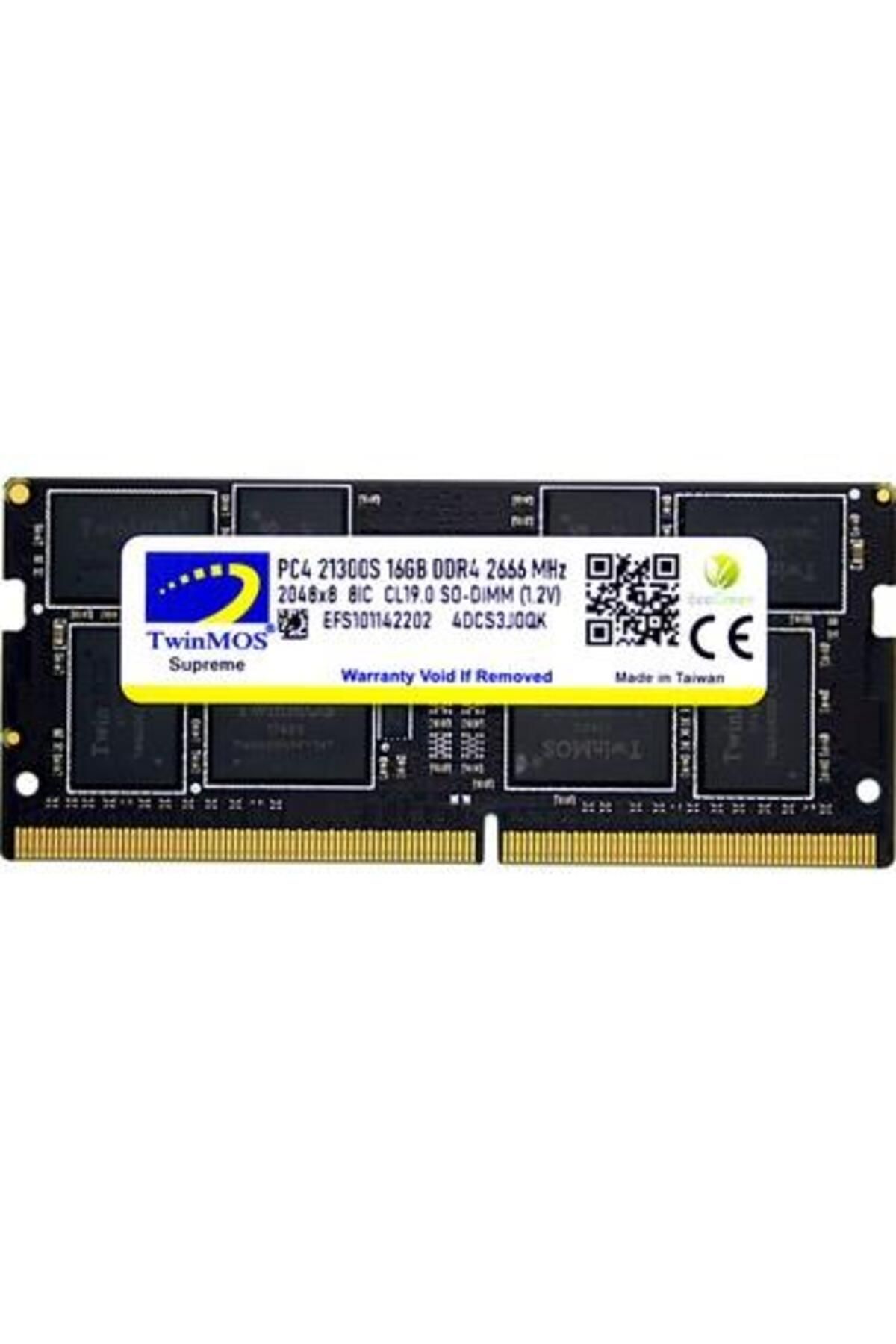 TwinMOS-16GB DDR4 2666MHz Notebook Ram MDD416GB2666N 2