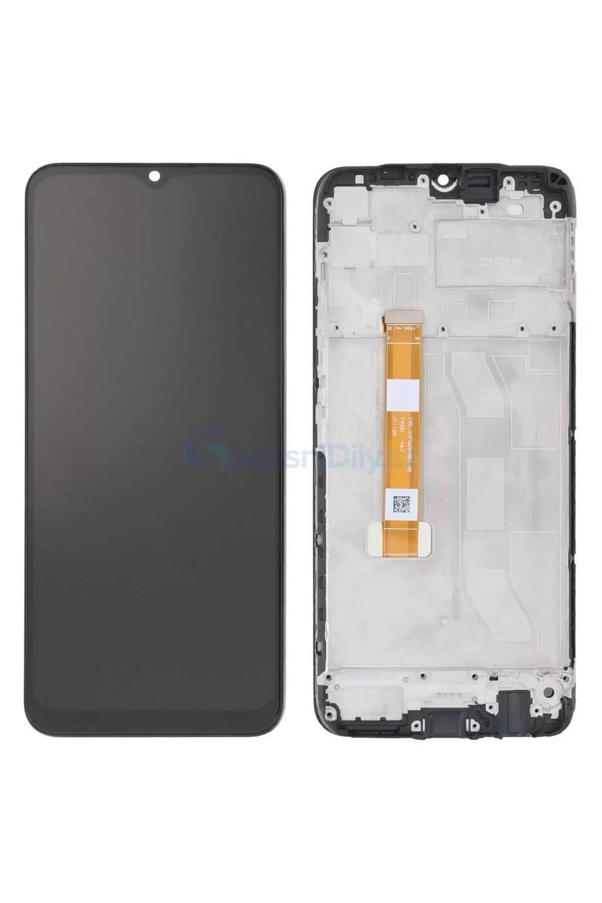 realme 7i Uyumlu Çıtalı Lcd Dokunmatik Ekran RMX2103