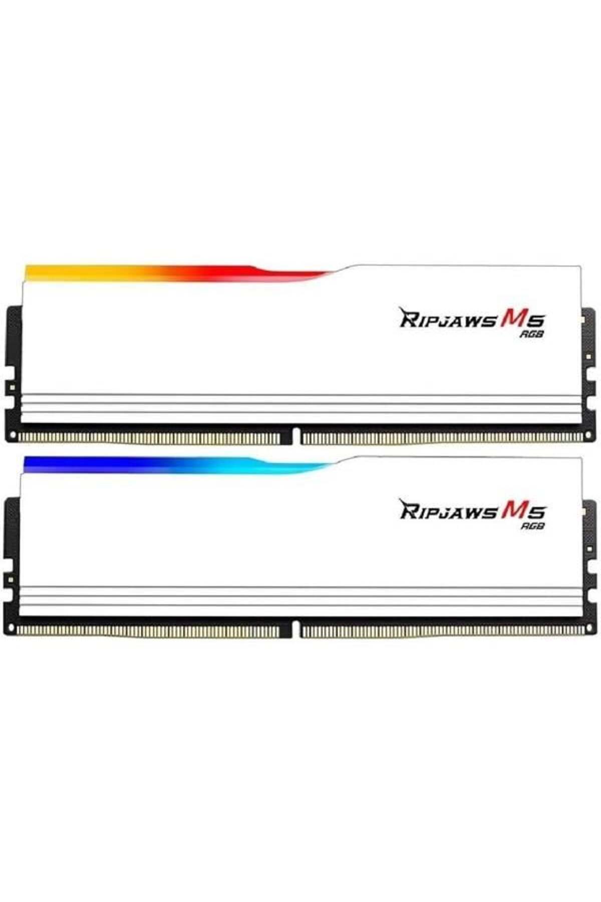 Arey-GSKILL 32GB (2X 16GB) DDR5 6400MHZ CL36 RGB DUAL KIT PC RAM RIPJAWS M5 F5-6400J3648F16GX2-RM5RW BEYA 1