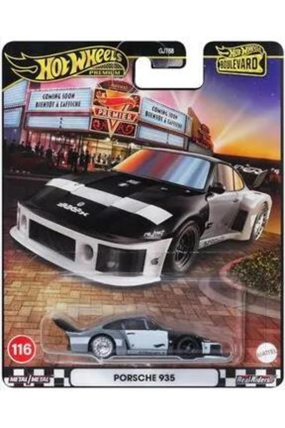 ポシェ不動 HOT WHEELS Porsche 935 Legends Tour 1:64 Diecast Model Araba