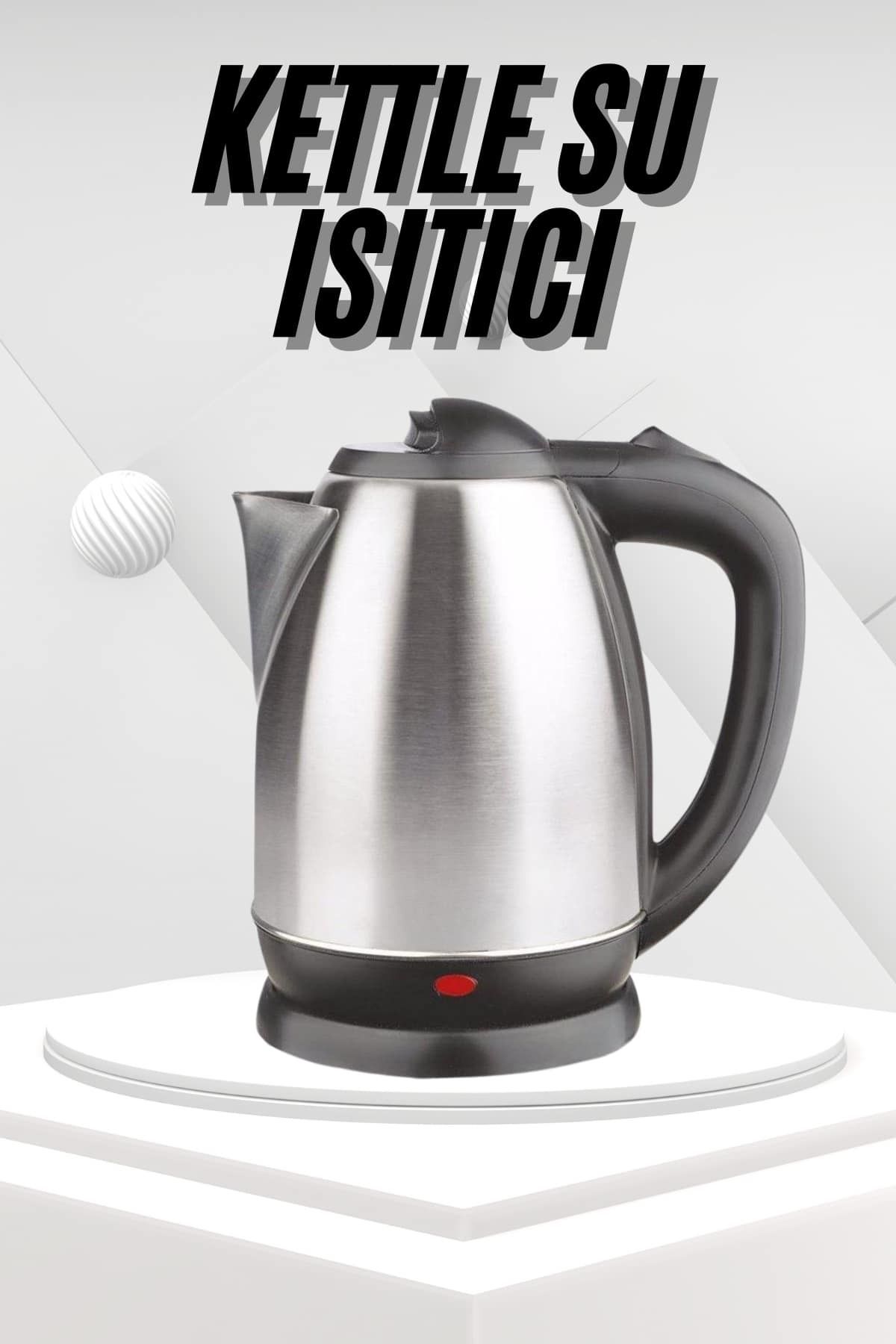 ASTRALTECH Yeni Nesil Saplı Uzun Ömürlü Paslanmaz Çelik Su Isıtıcı Kettle