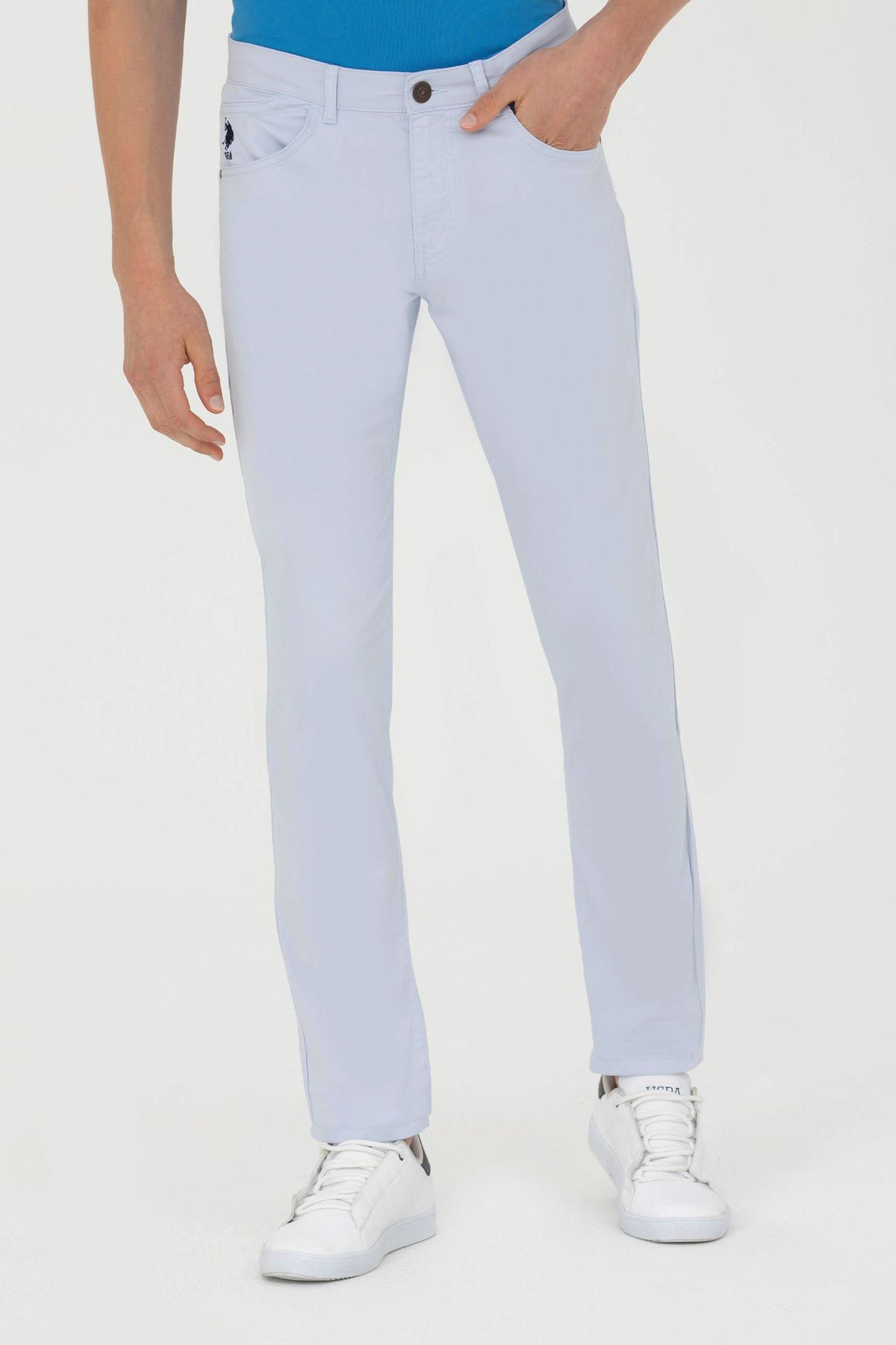 U.S. Polo Assn. Erkek Spor Pantolon - Açık Mavi