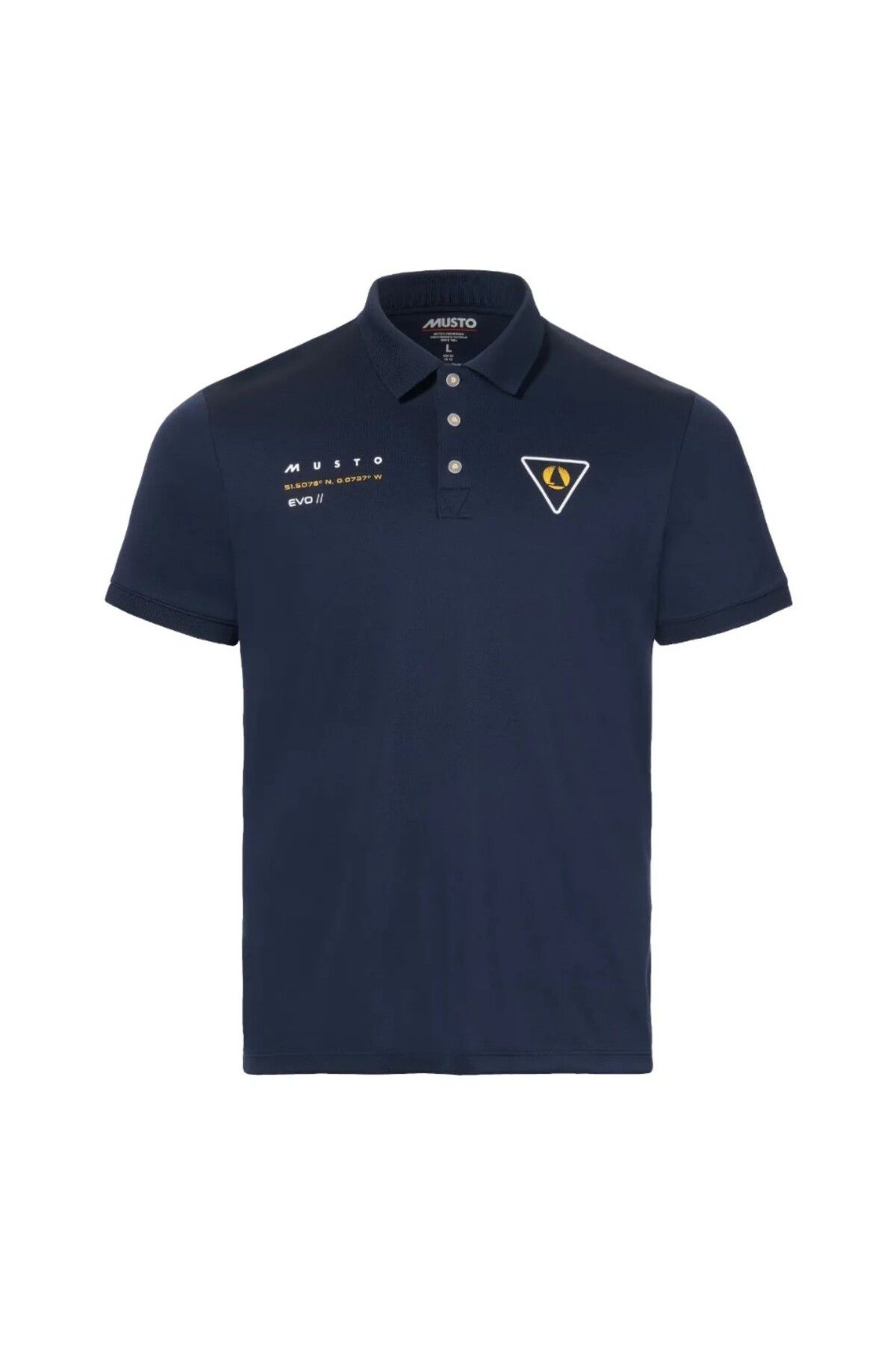 Musto M EVO SUNBLOCK GRAPHIC SS POLO
