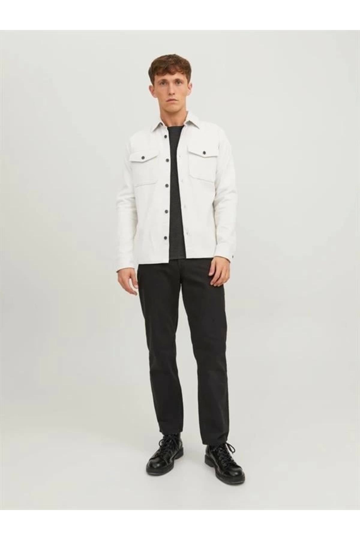 Lale Moda Comfort Fit Erkek Ceket Gömlek