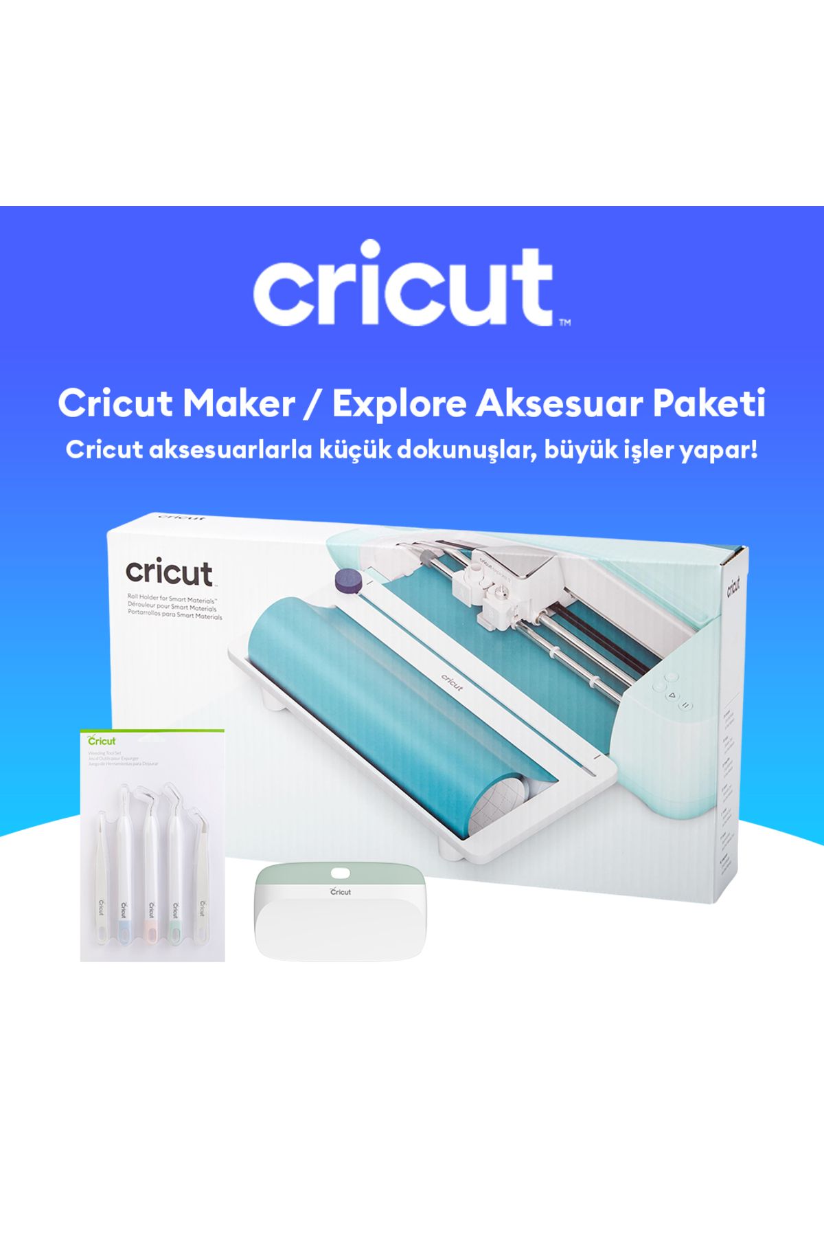 Cricut Vinil Uygulama Bundle