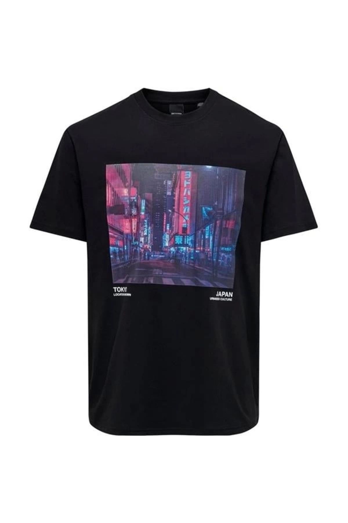 Lale Moda Baskılı Erkek T-Shirt