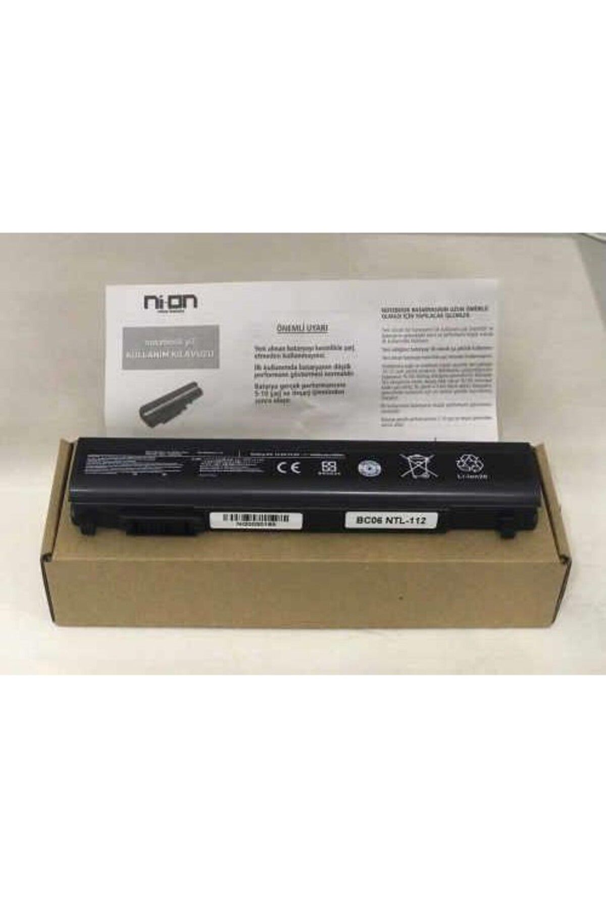 NION Toshiba Portege R30-A-111 Portege R30-A-112 uyumlu Notebook Batarya - Pil