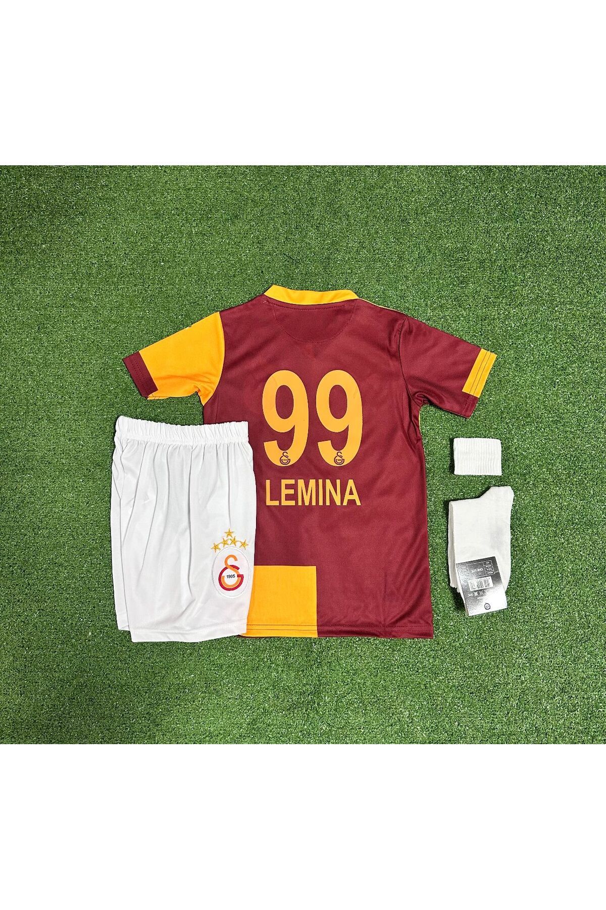 Alaturka Mix Galatâsarây 2025/26 Lemina İç Saha Çocuk Forması 4lü Set 5 YILDIZ