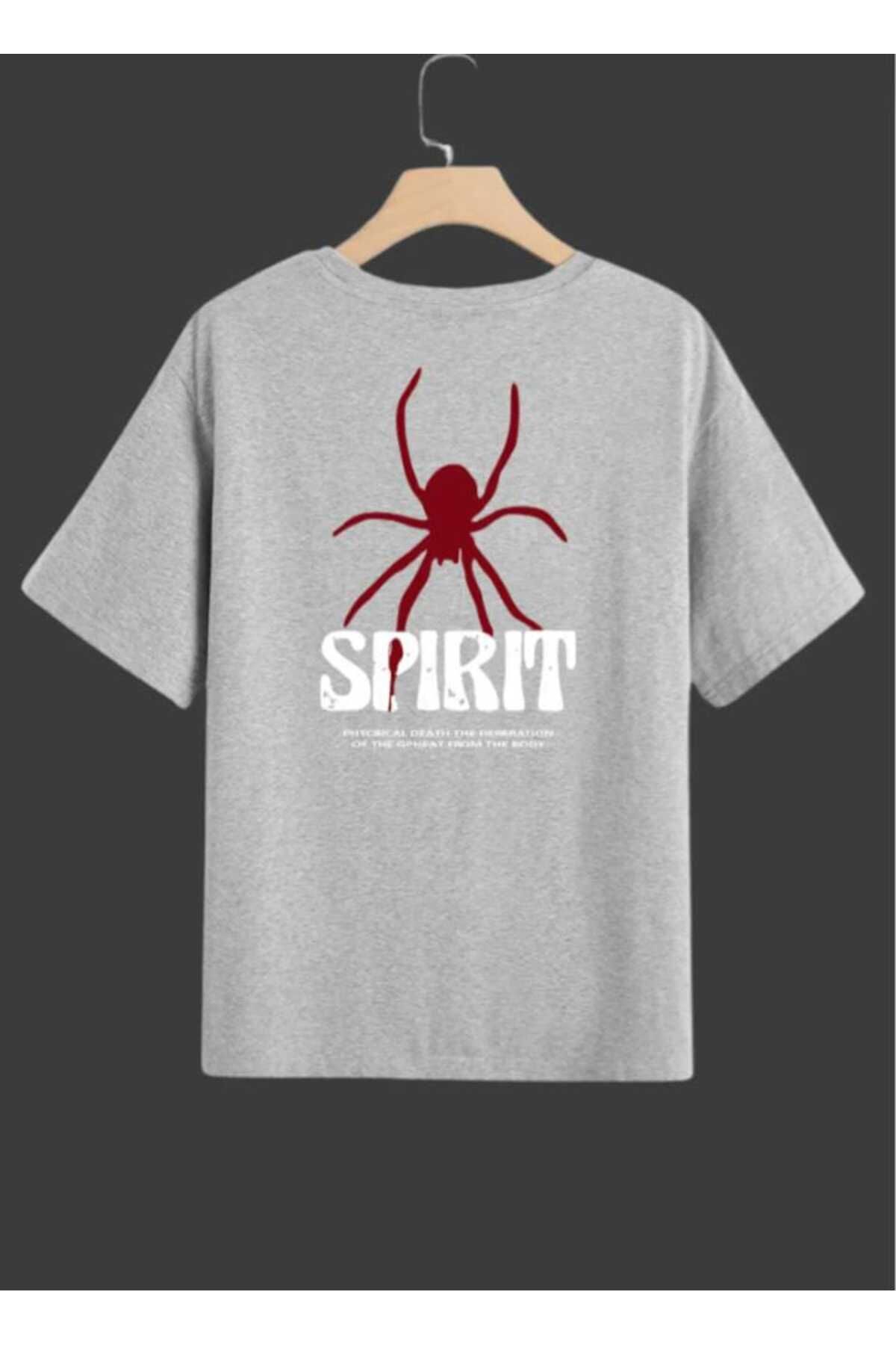 KOZİA OUTDOORS malkoçbey spırınt baskılı overisze unisex basic t-şhirt