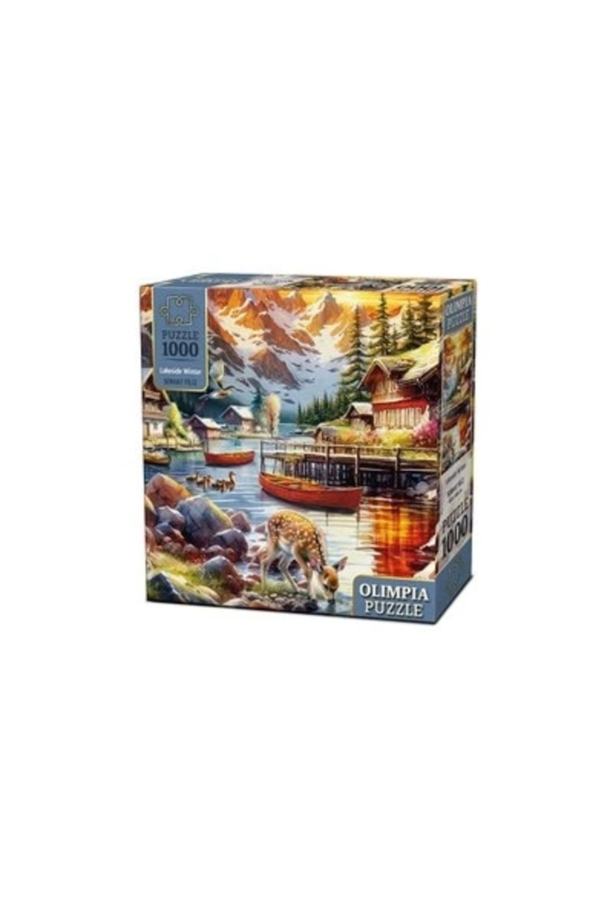 Olimpia OLİMPİA LAKE SİDE WİNTER 1000 PARÇA PUZZLE