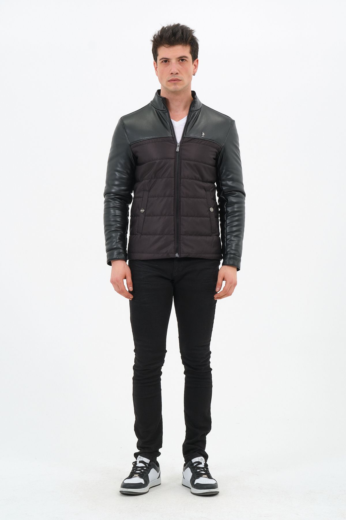 U.S. Polo Assn. Erkek Siyah Mont