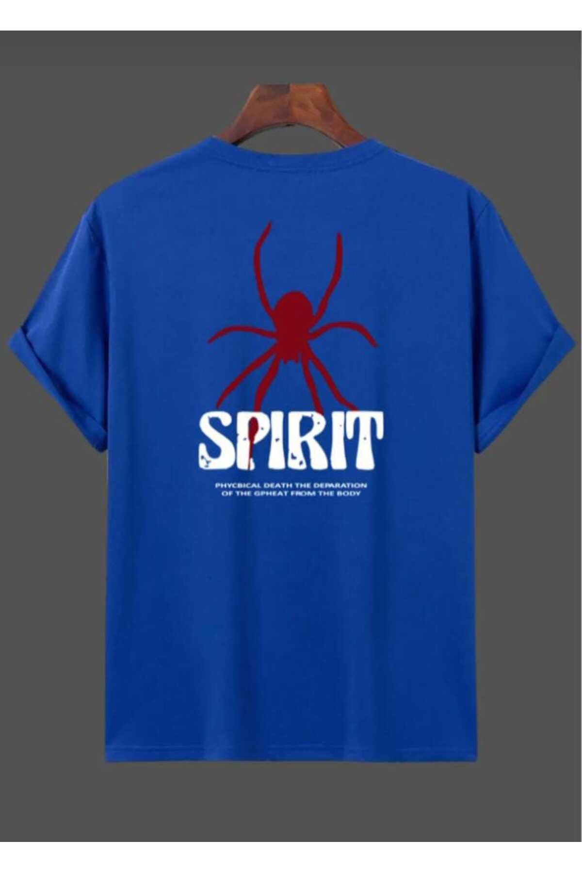 KOZİA OUTDOORS malkoçbey spırınt baskılı overisze unisex basic t-şhirt